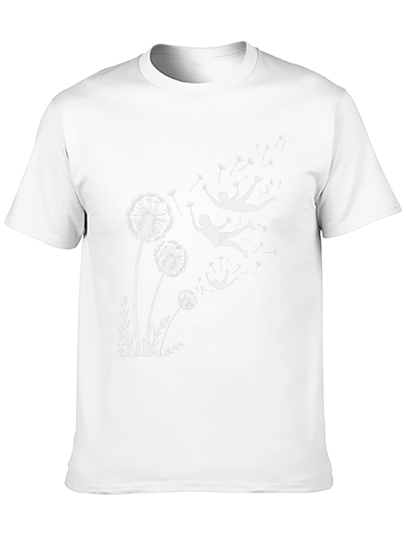 Dandelion Dreams Graphic Tee - Black