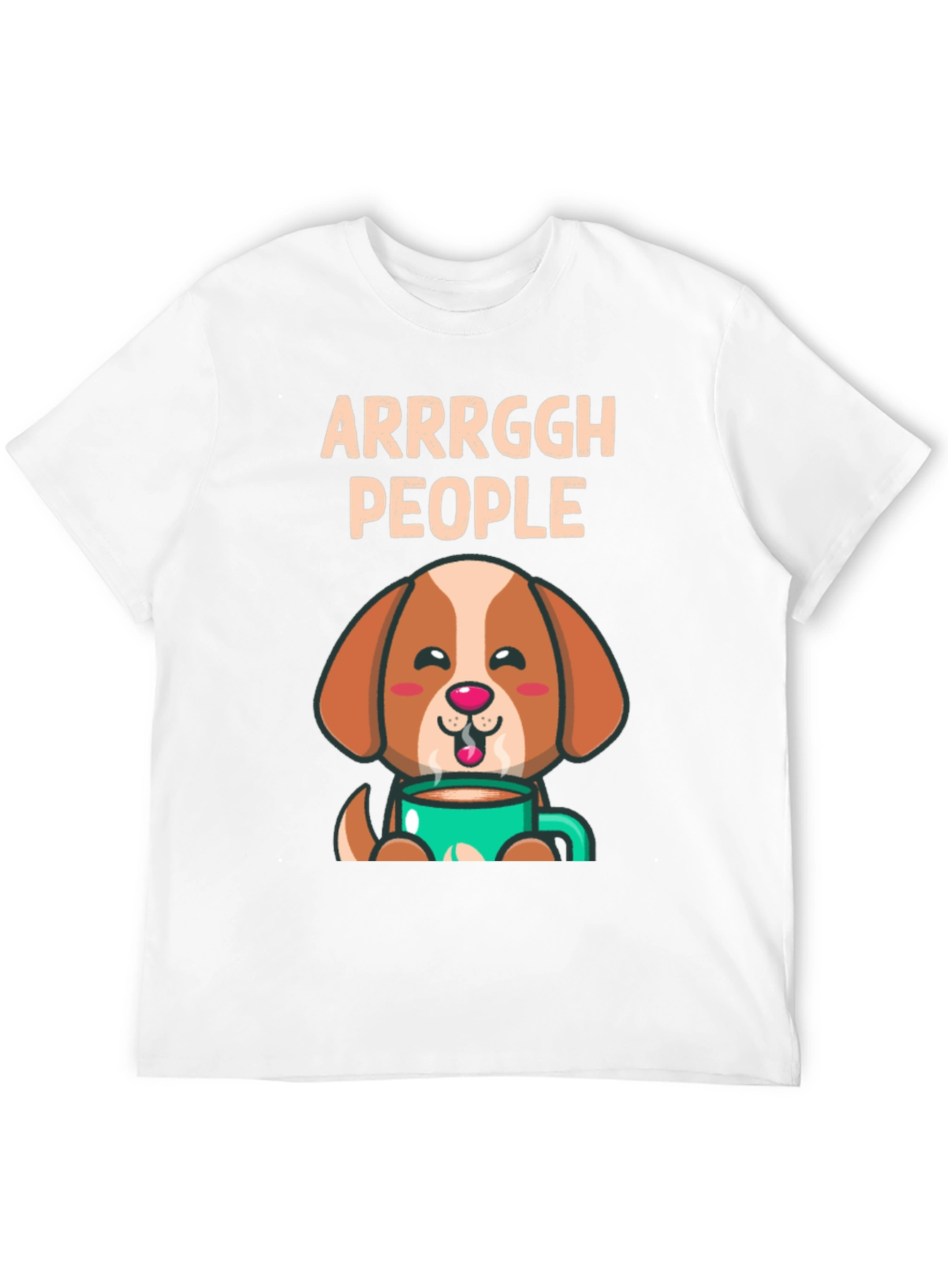 Arrrggh People Dog Coffee T-Shirt