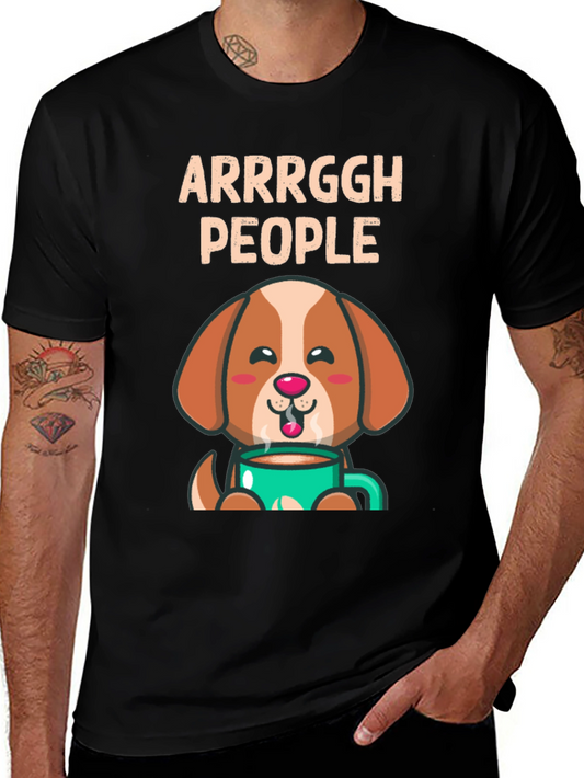 Arrrggh People Dog Coffee T-Shirt