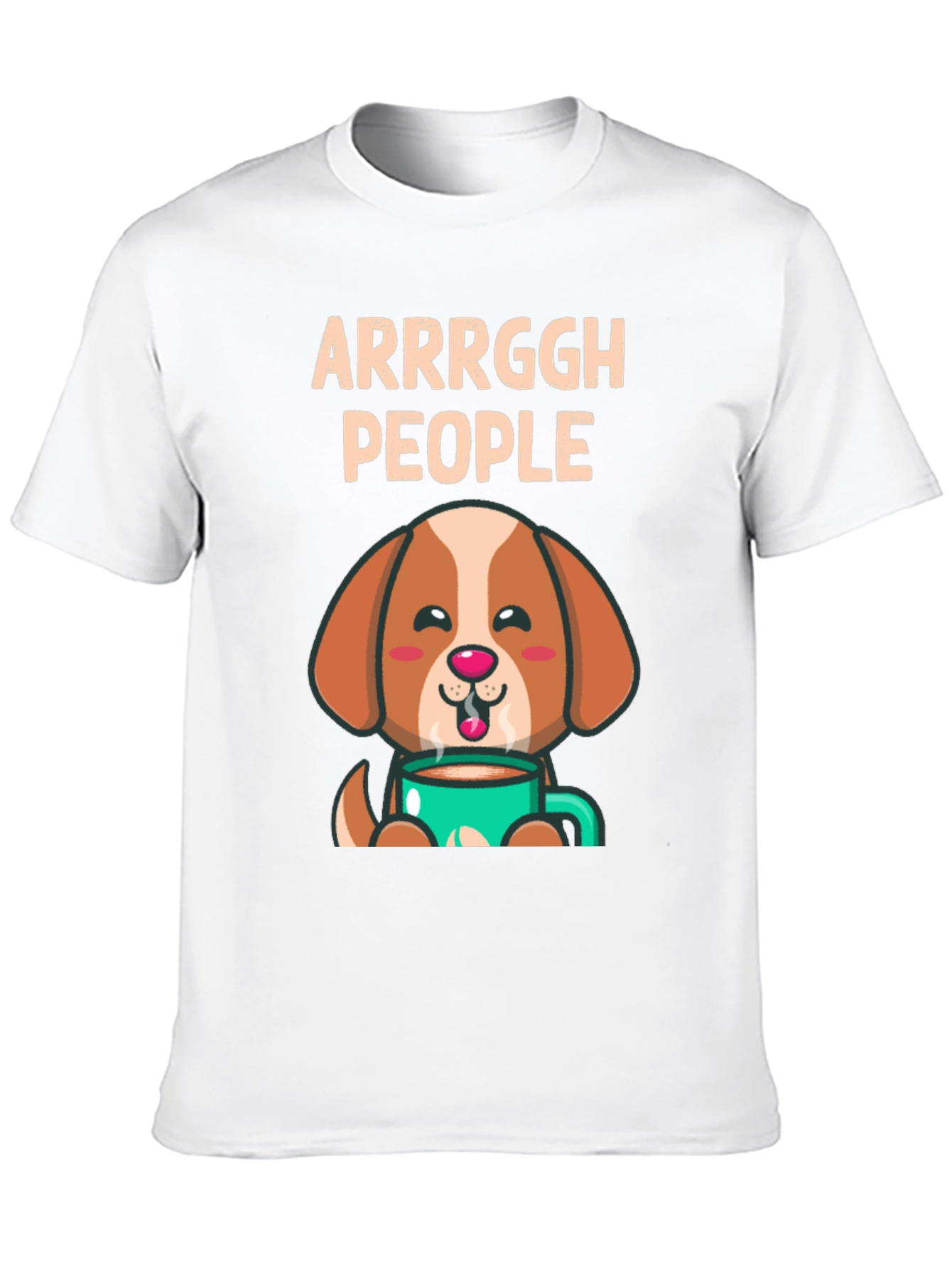 Arrrggh People Dog Coffee T-Shirt