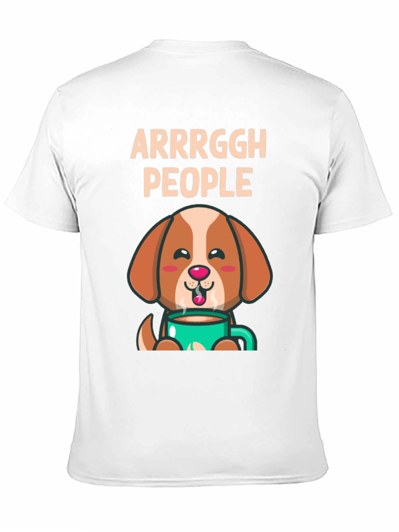 Arrrggh People Dog Coffee T-Shirt
