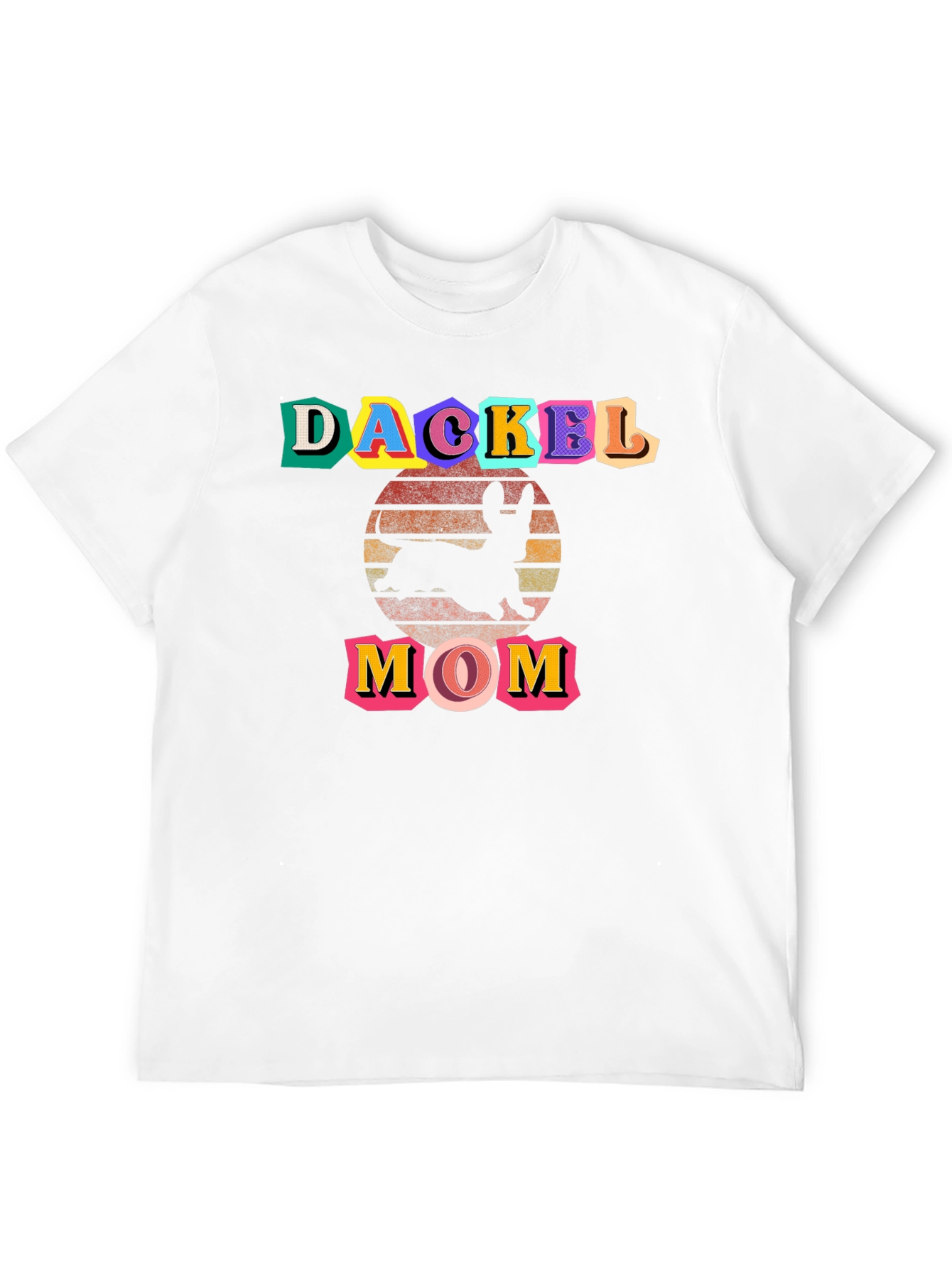 Dachshund Mom Black T-Shirt: Cute Dog Lover Tee