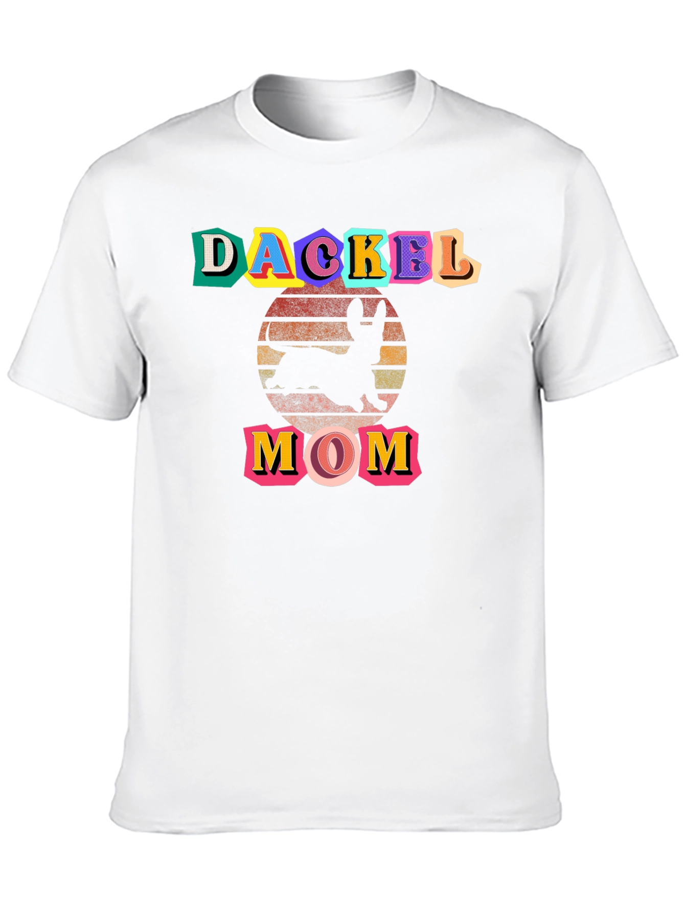 Dachshund Mom Black T-Shirt: Cute Dog Lover Tee