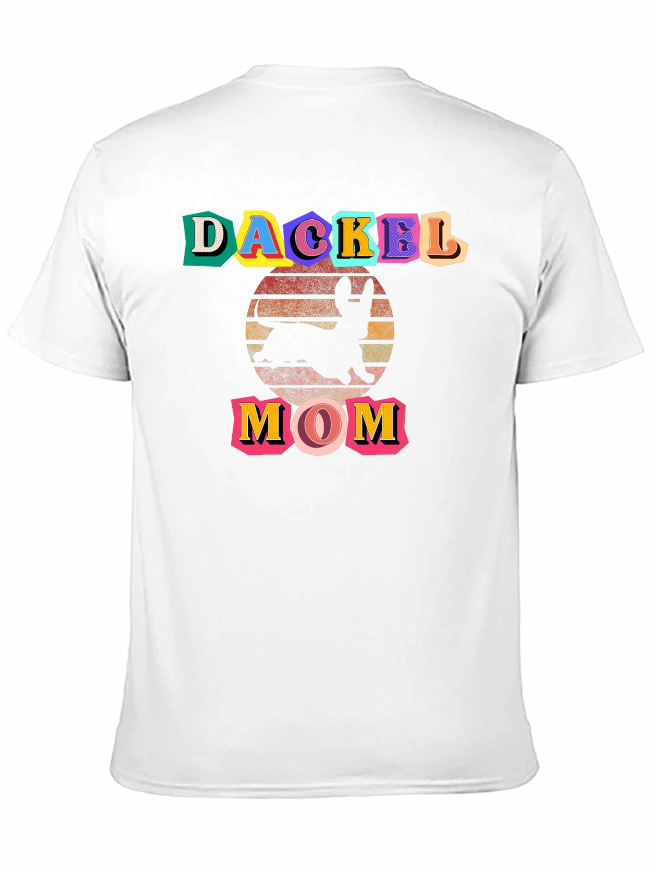 Dachshund Mom Black T-Shirt: Cute Dog Lover Tee
