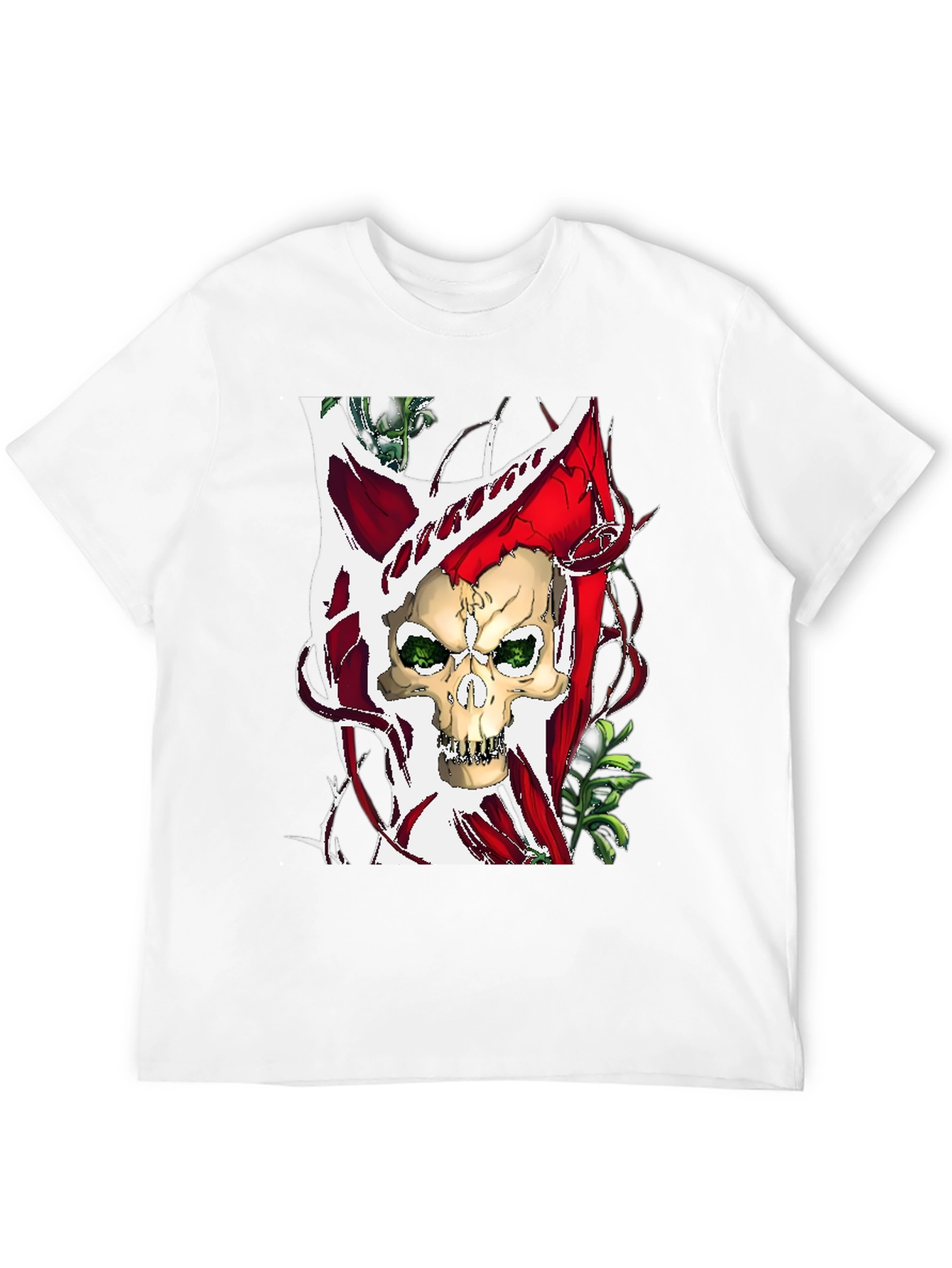 Skull Graphic T-Shirt - Edgy Style