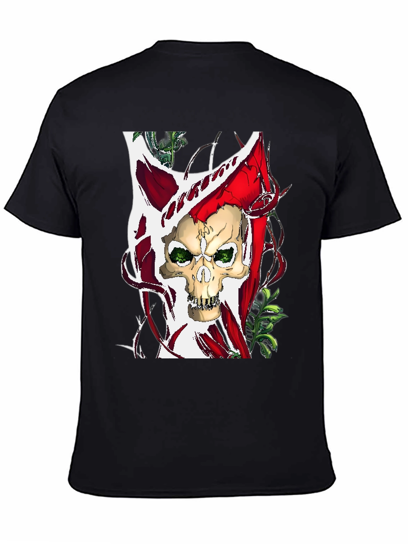 Skull Graphic T-Shirt - Edgy Style