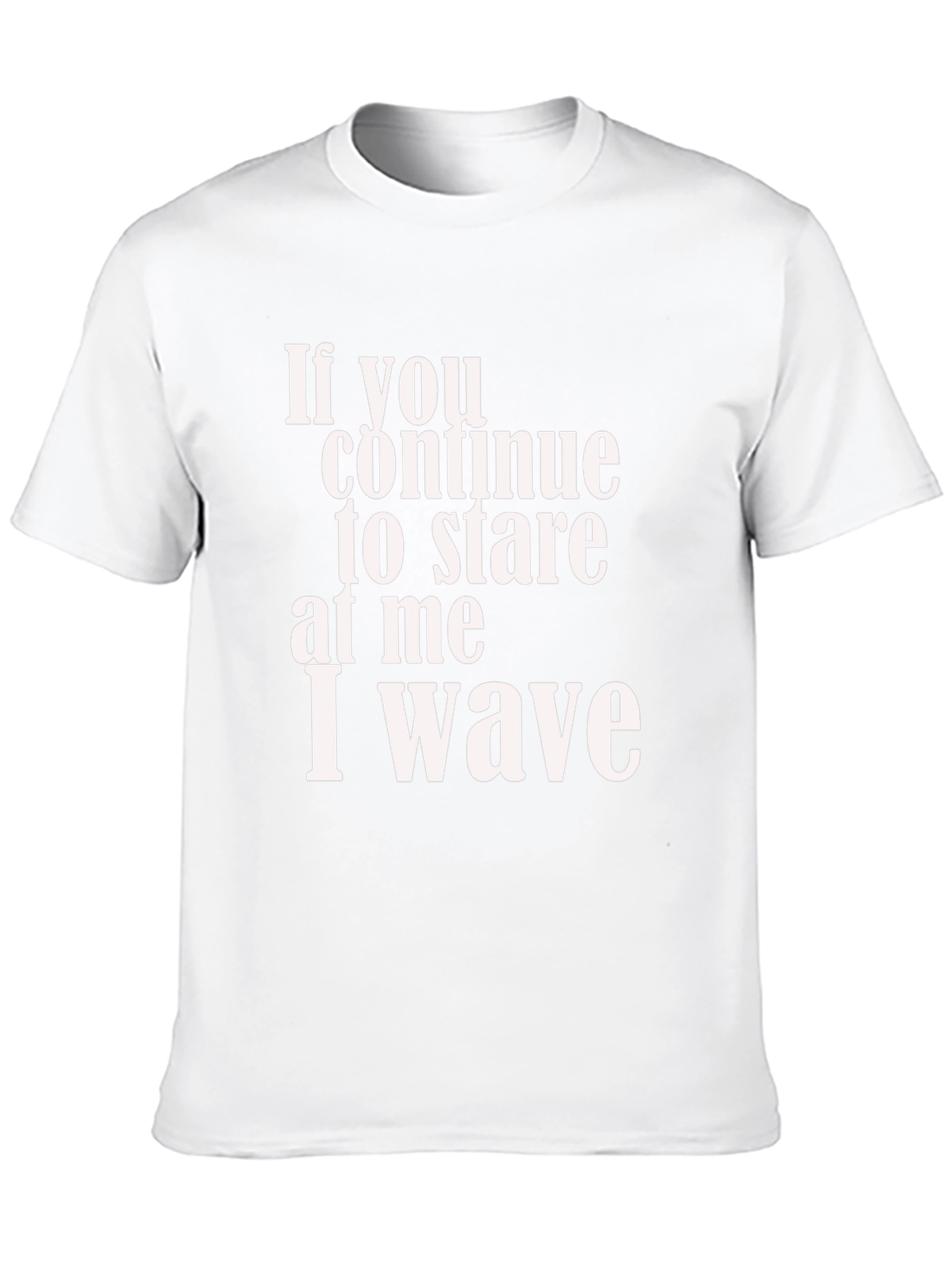 Funny I Wave Graphic T-Shirt