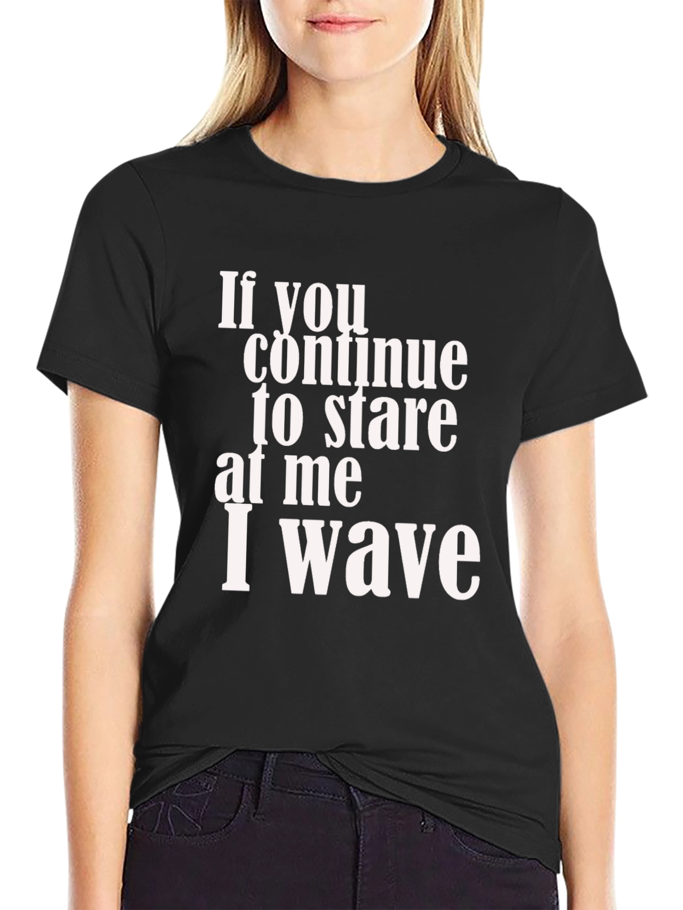 Funny I Wave Graphic T-Shirt