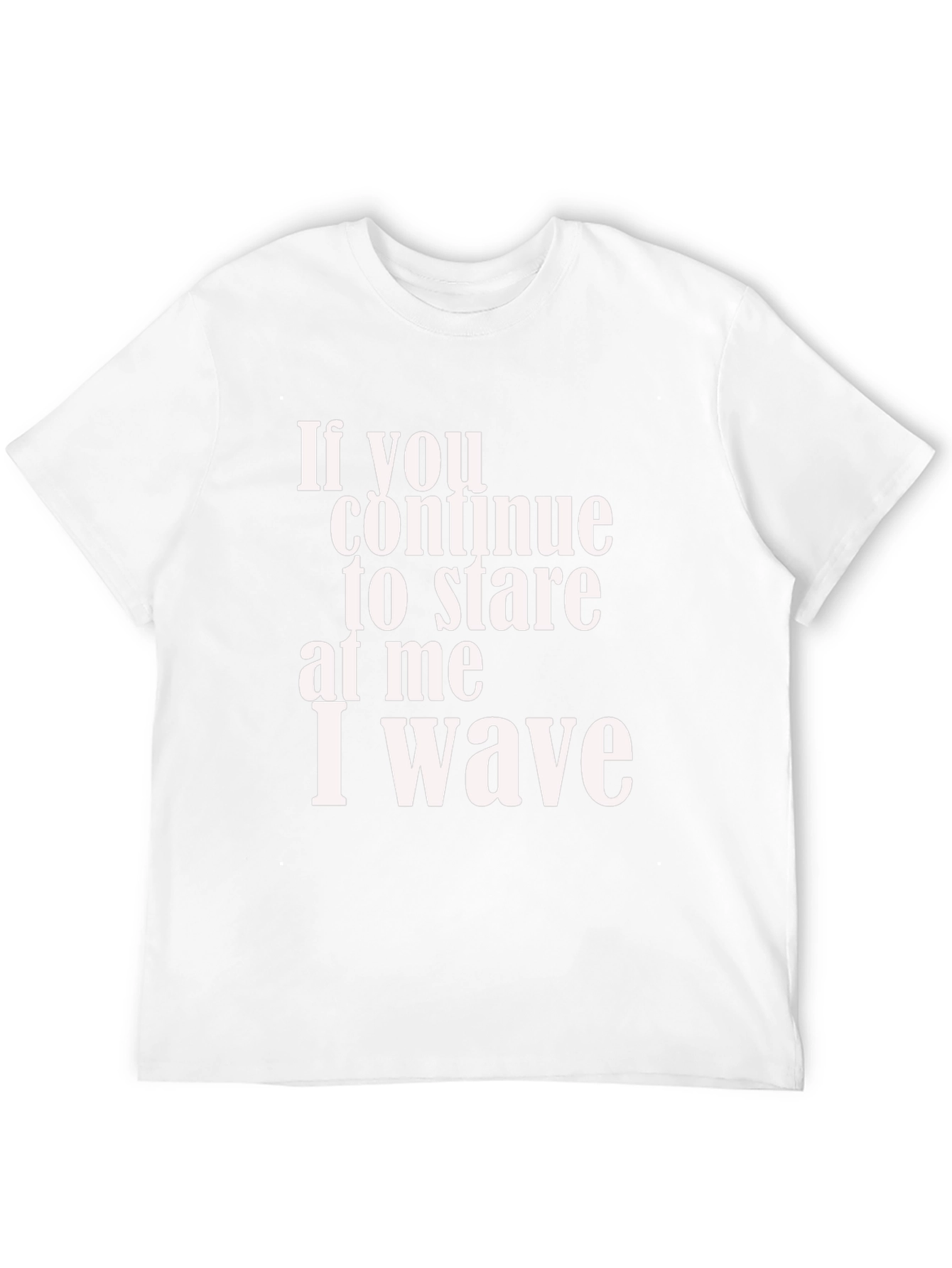 Funny I Wave Graphic T-Shirt