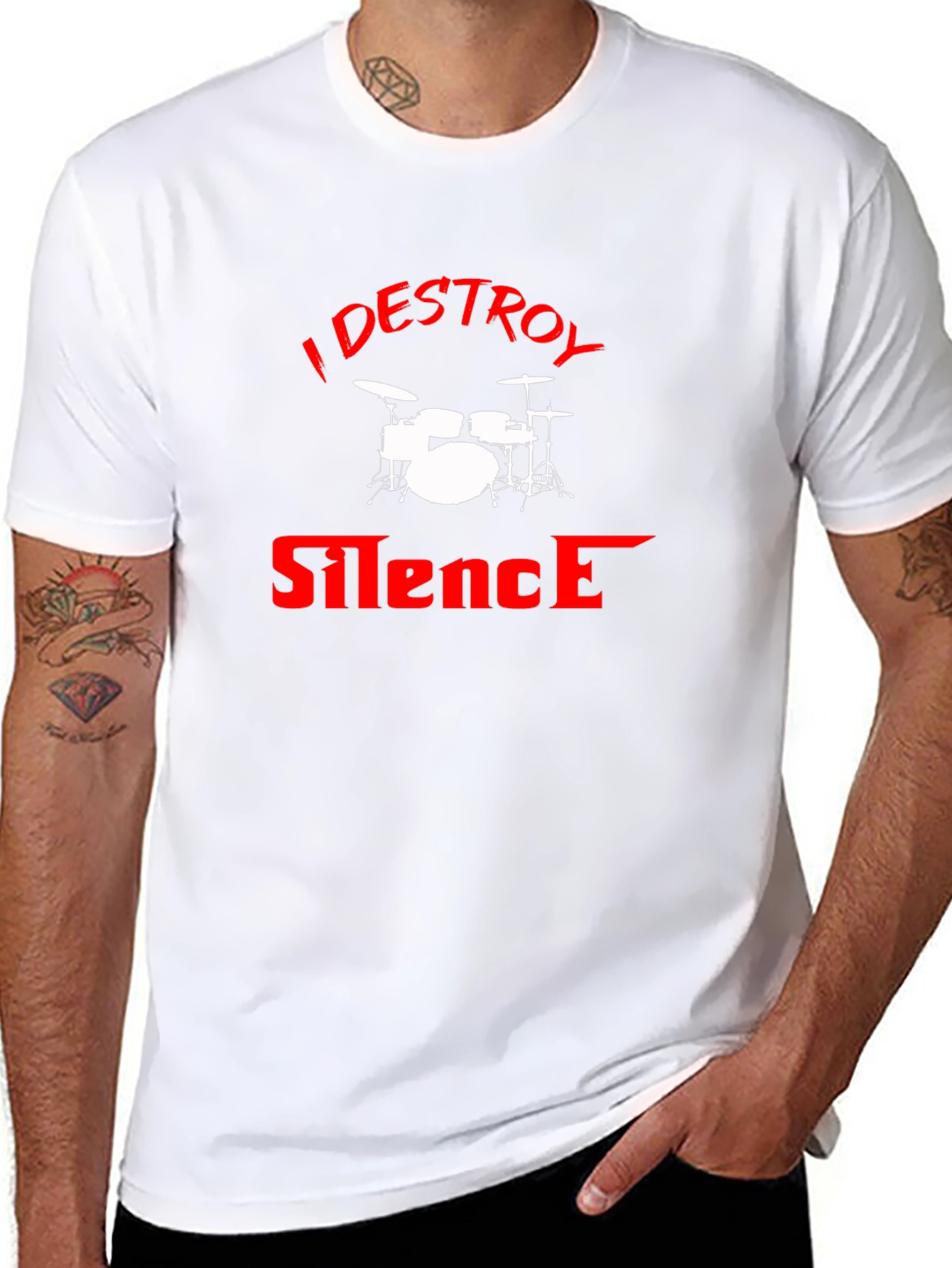 I Destroy Silence T-Shirt