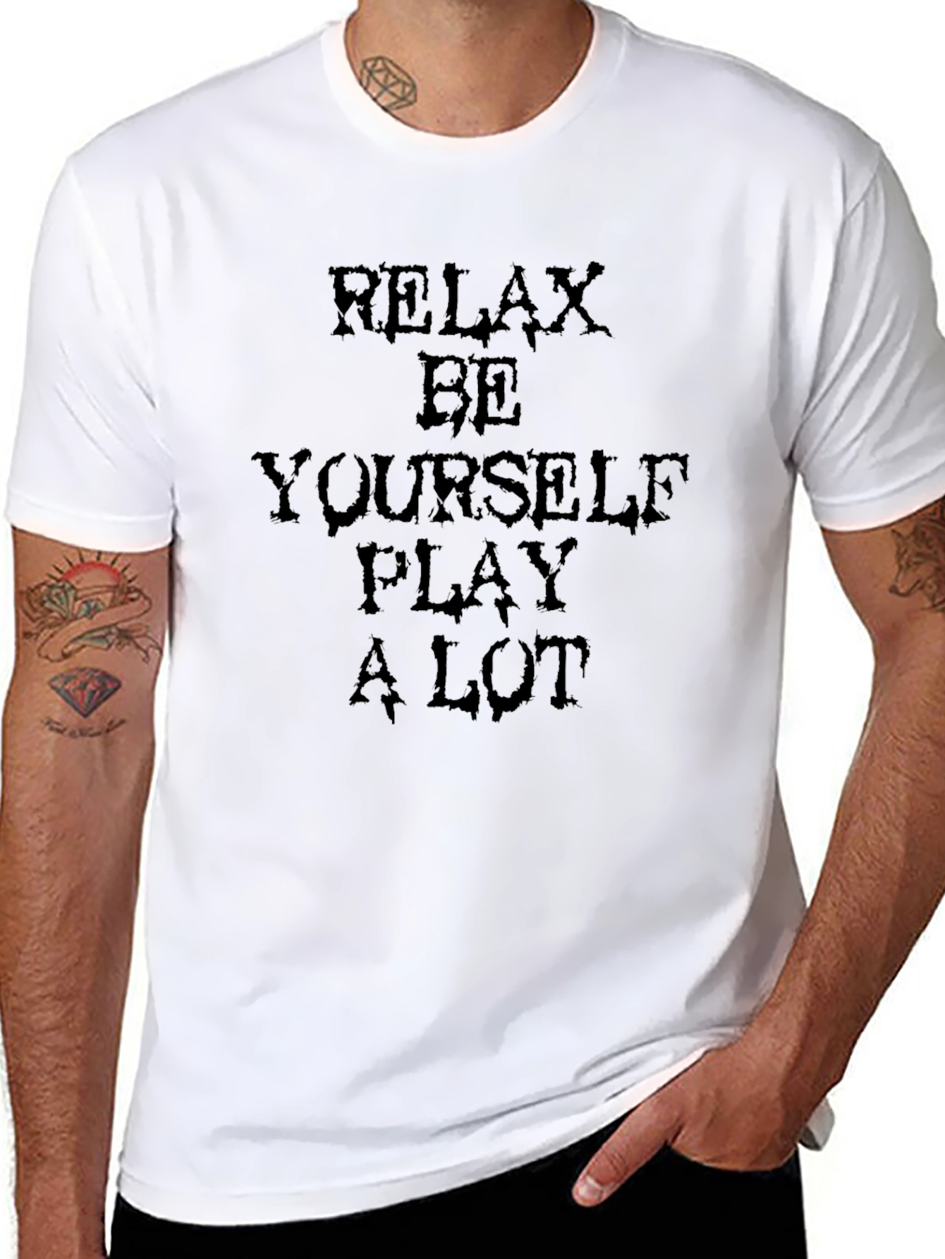 Relax Be Yourself Graphic T-Shirt