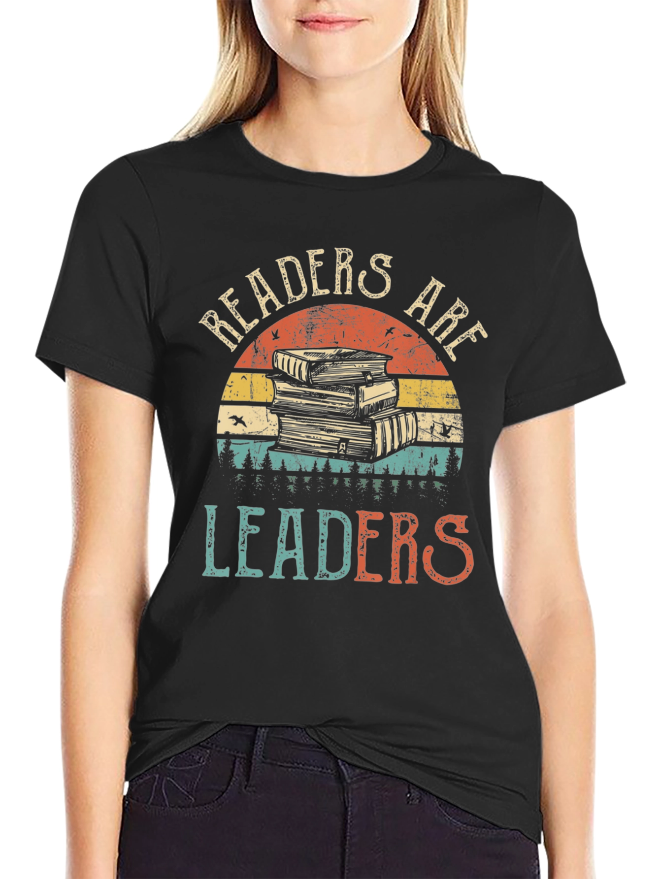 Readers Are Leaders Graphic T-Shirt