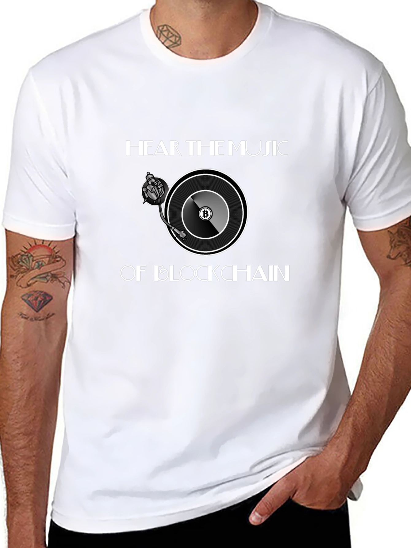 Hear the Music of Blockchain T-Shirt