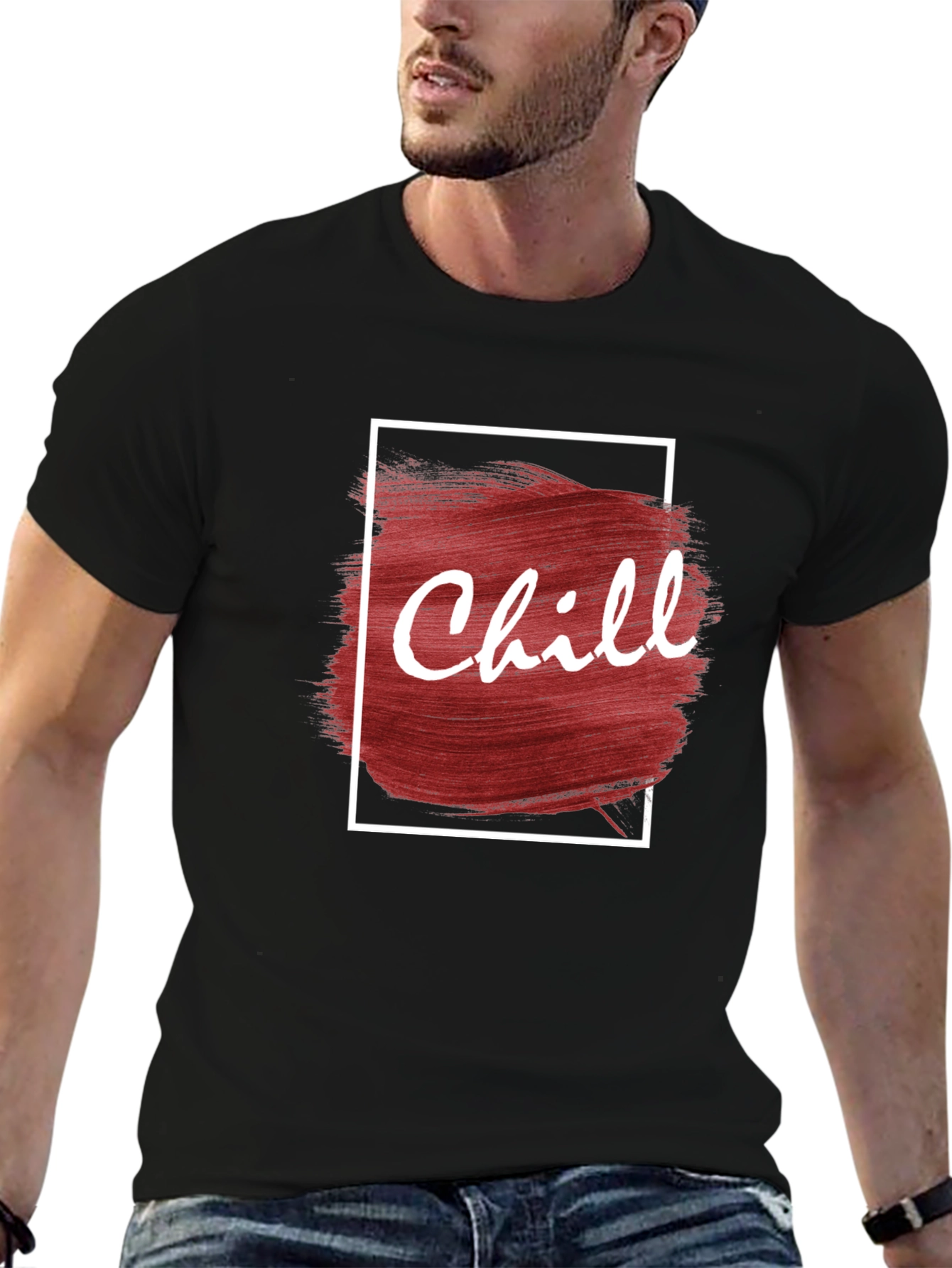 Chill Graphic T-Shirt - Relaxed Vibe Stylish Design