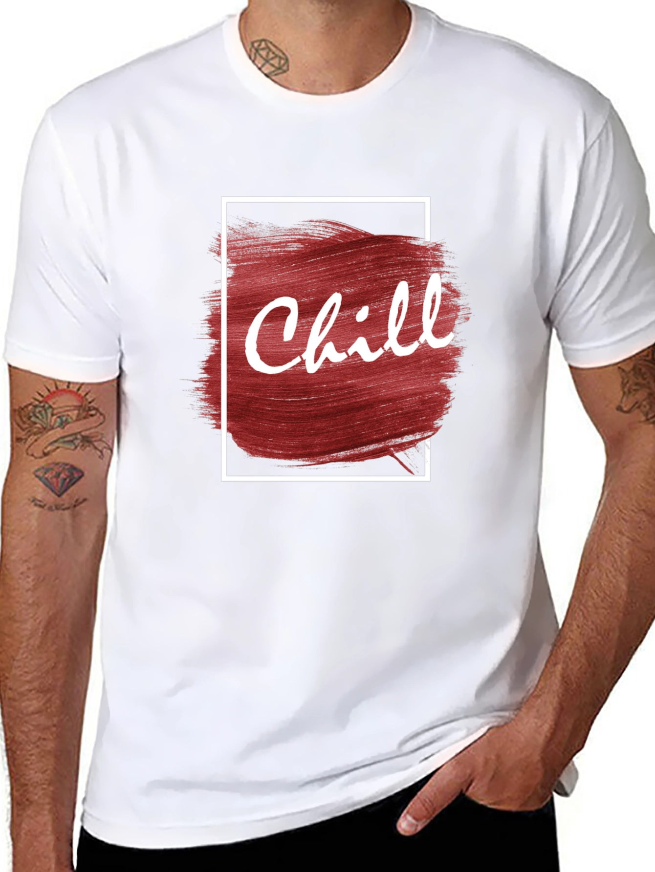 Chill Graphic T-Shirt - Relaxed Vibe Stylish Design