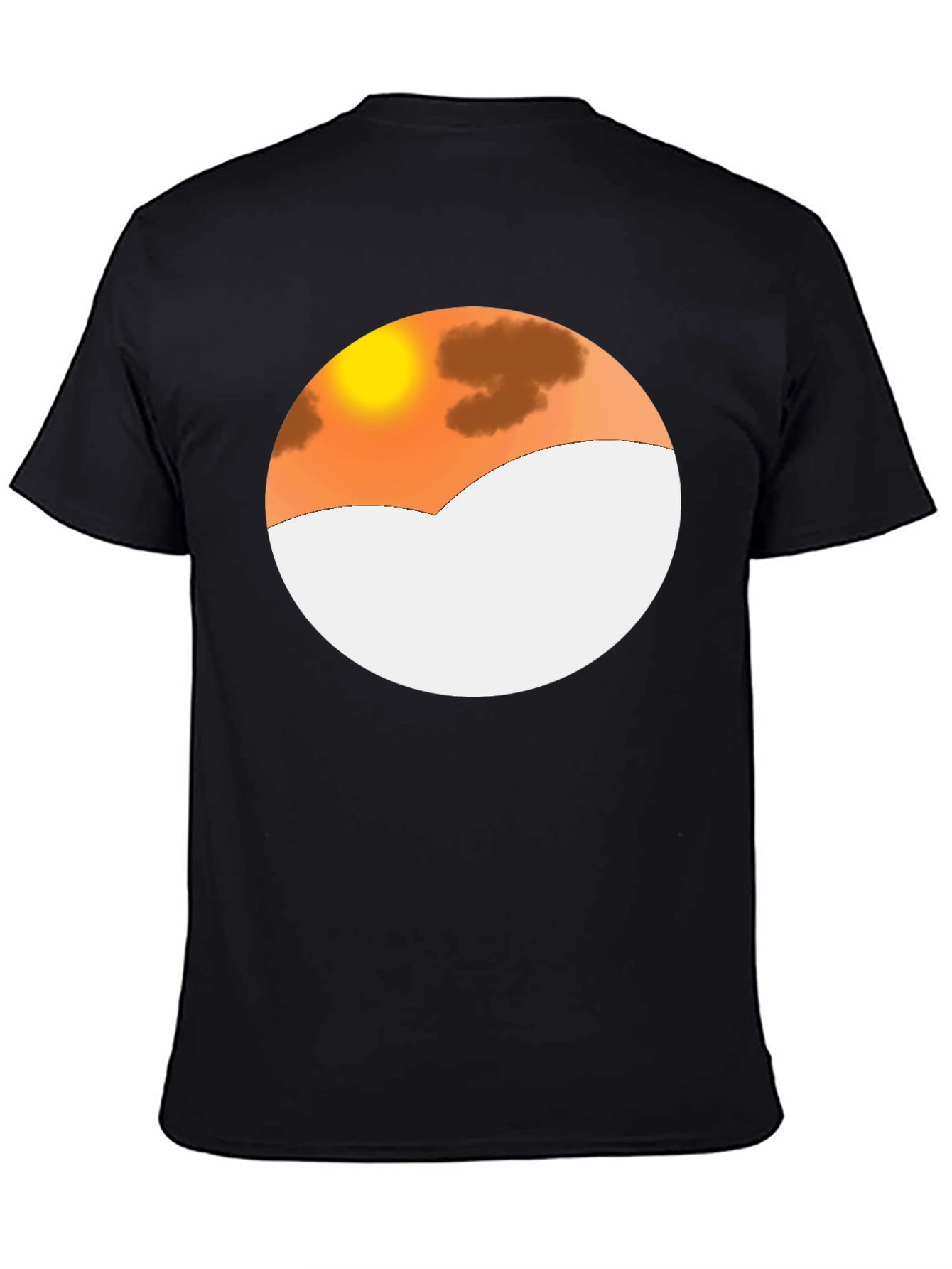 Sunset Mountain Graphic Tee - Stylish Casual Wear