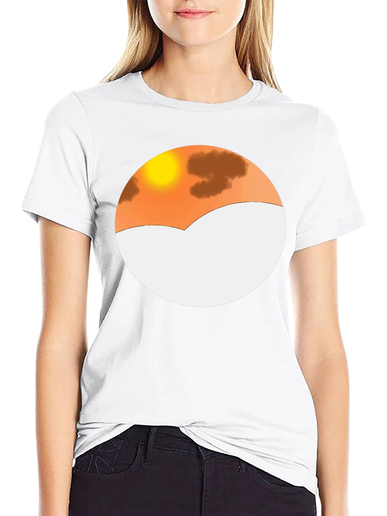 Sunset Mountain Graphic Tee - Stylish Casual Wear