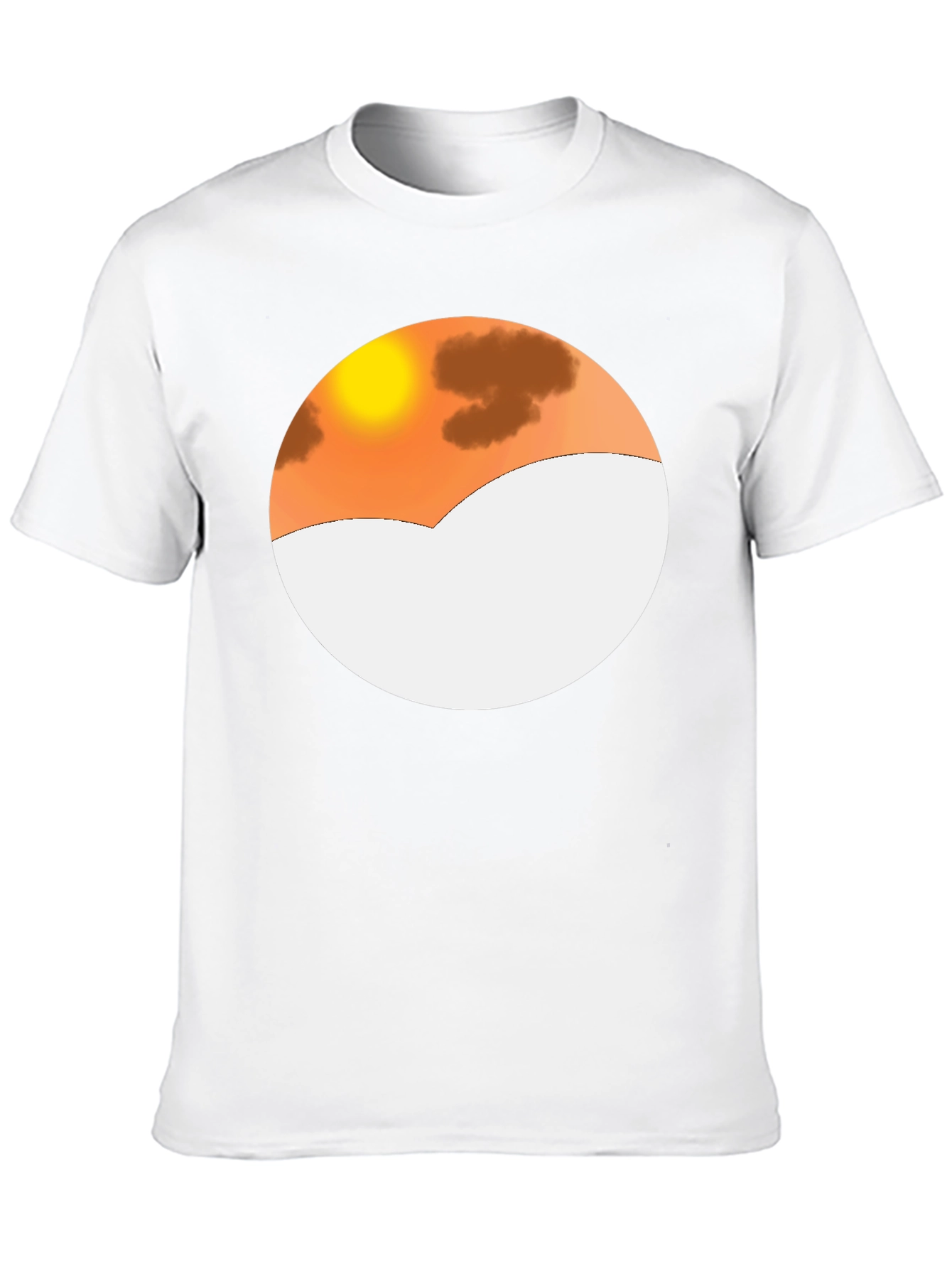 Sunset Mountain Graphic Tee - Stylish Casual Wear