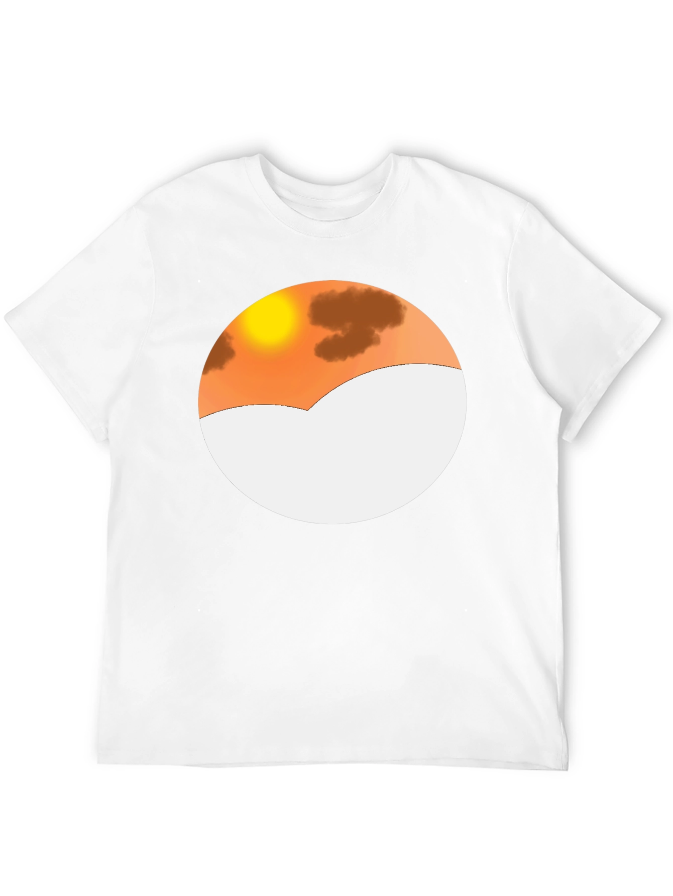 Sunset Mountain Graphic Tee - Stylish Casual Wear