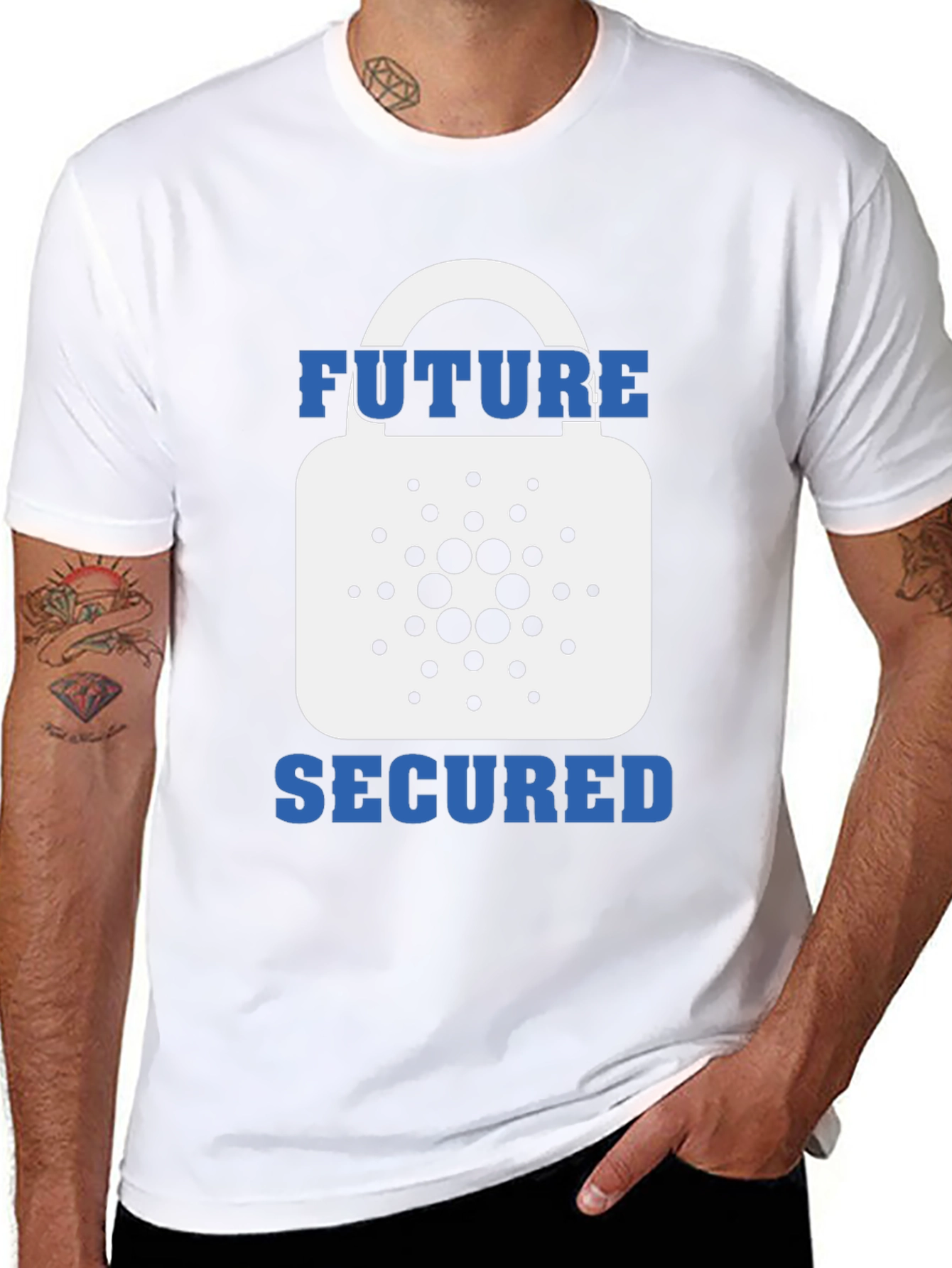 Future Secured T-Shirt - Crypto Cardano Tee