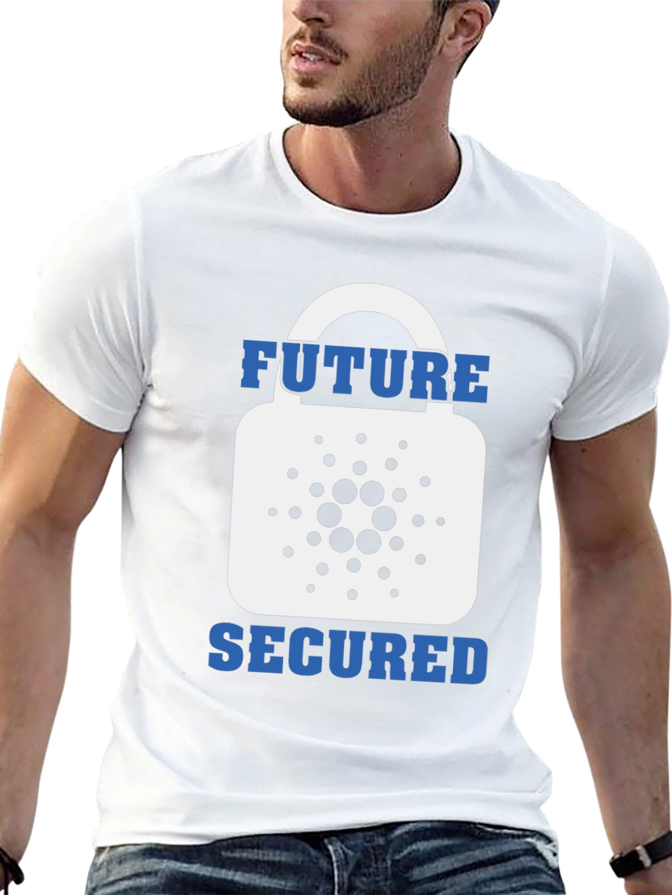 Future Secured T-Shirt - Crypto Cardano Tee