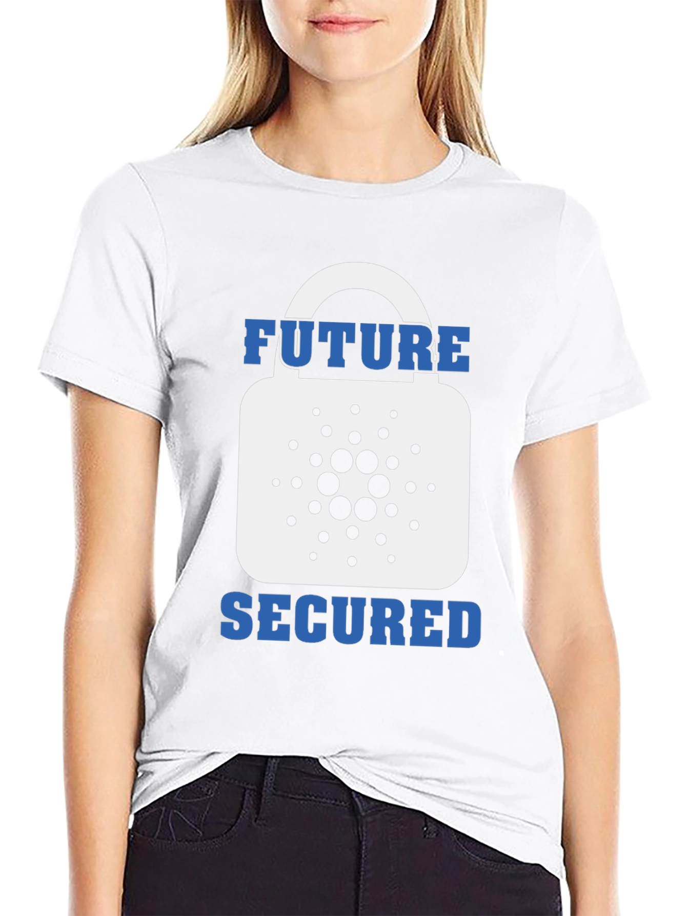 Future Secured T-Shirt - Crypto Cardano Tee