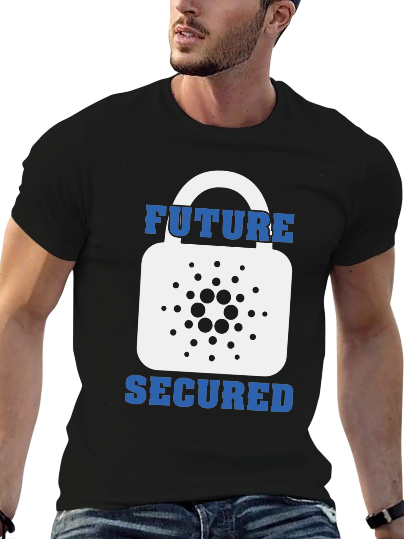 Future Secured T-Shirt - Crypto Cardano Tee