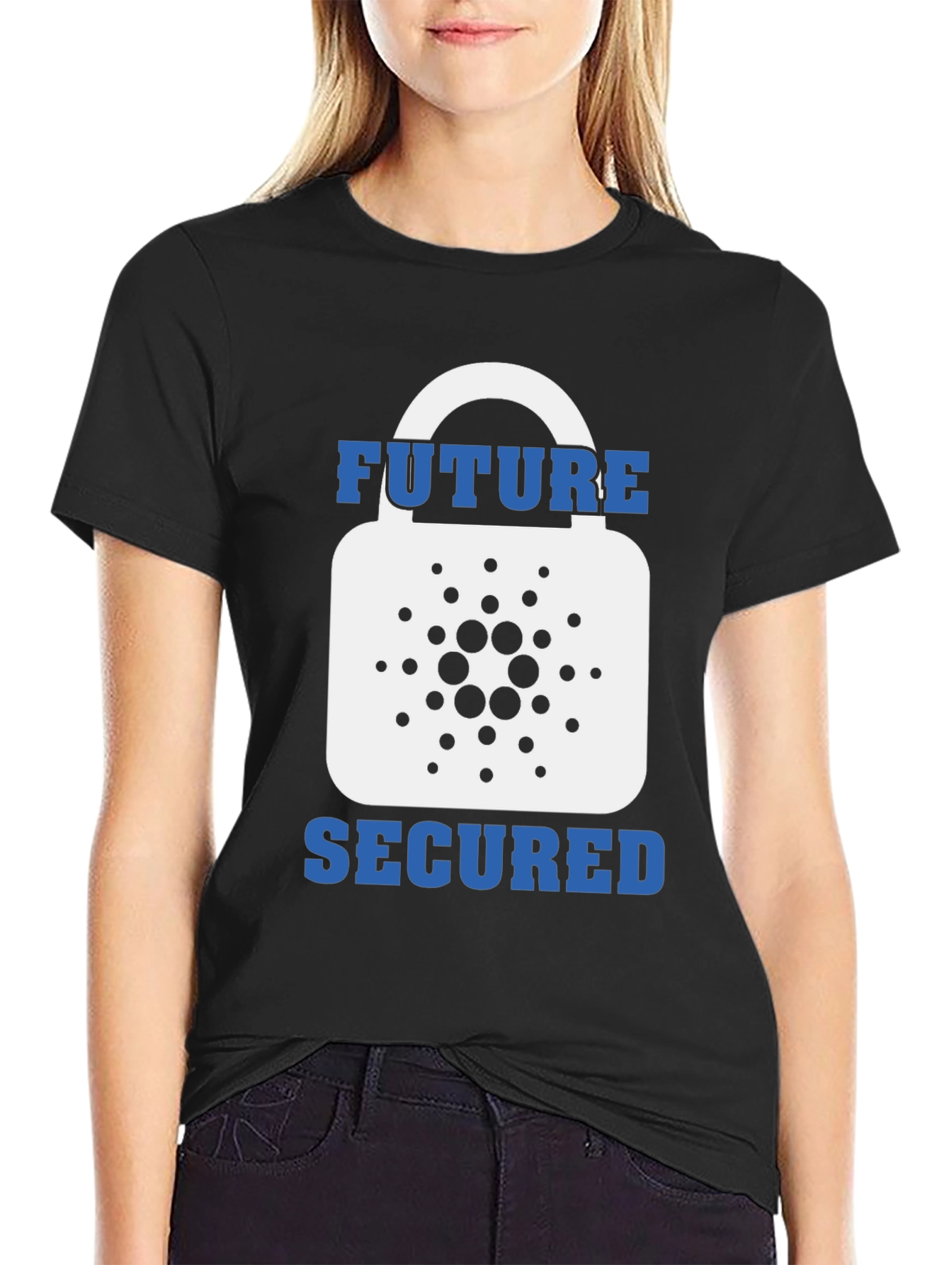 Future Secured T-Shirt - Crypto Cardano Tee