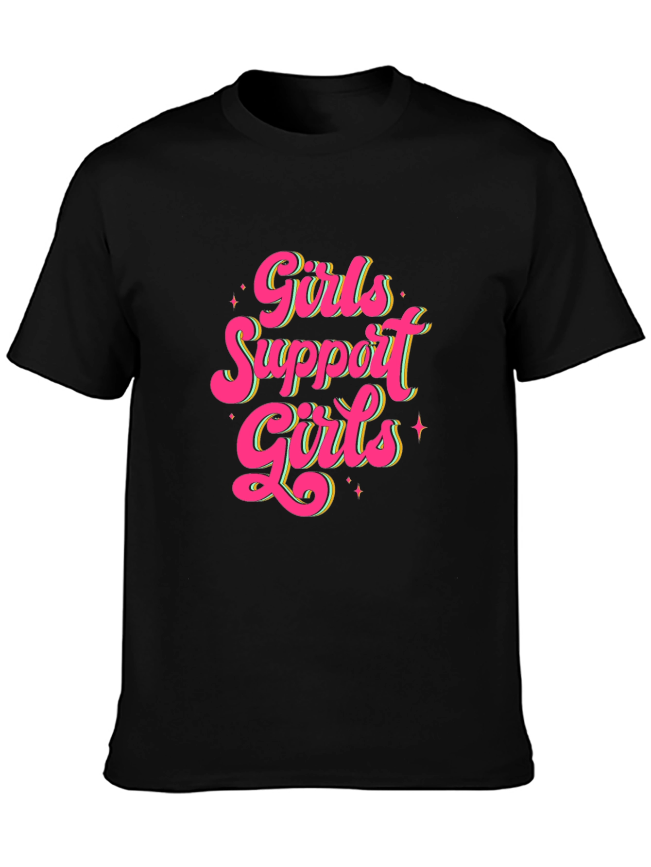 Girls Support Girls Graphic T-Shirt