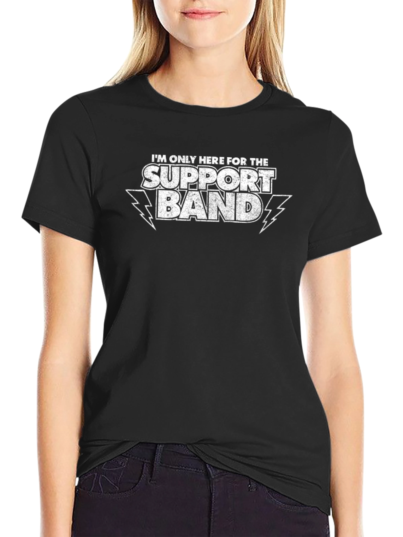 Support Band T-Shirt: Funny Concert Tee