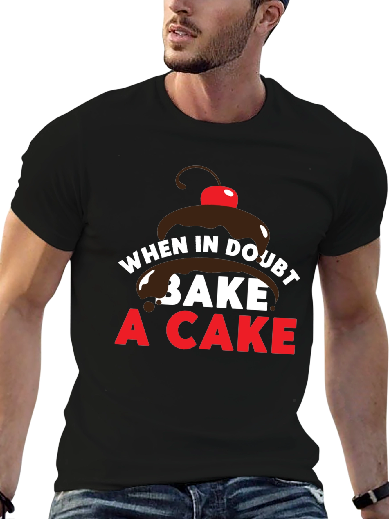Bake a Cake T-Shirt - Trendy Comfort