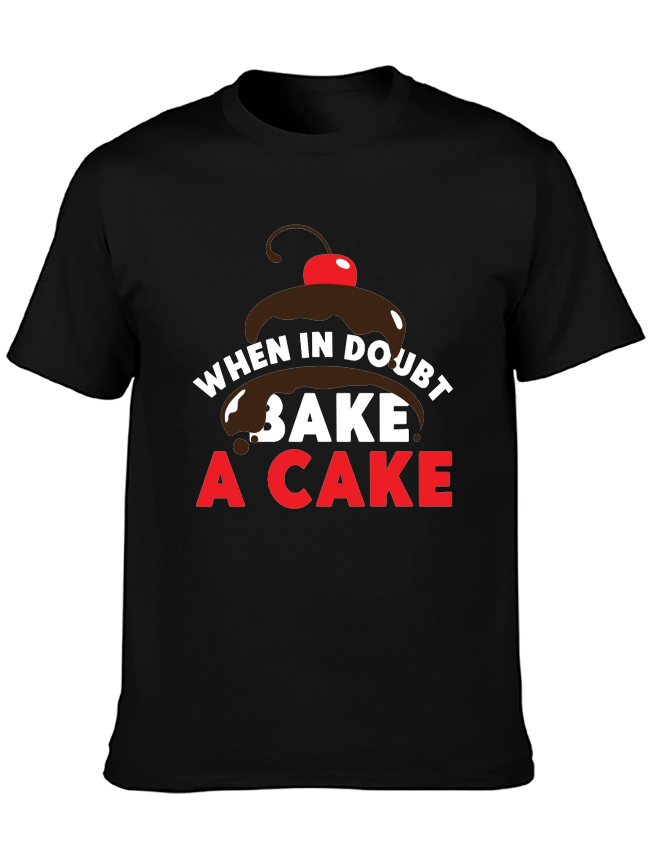 Bake a Cake T-Shirt - Trendy Comfort