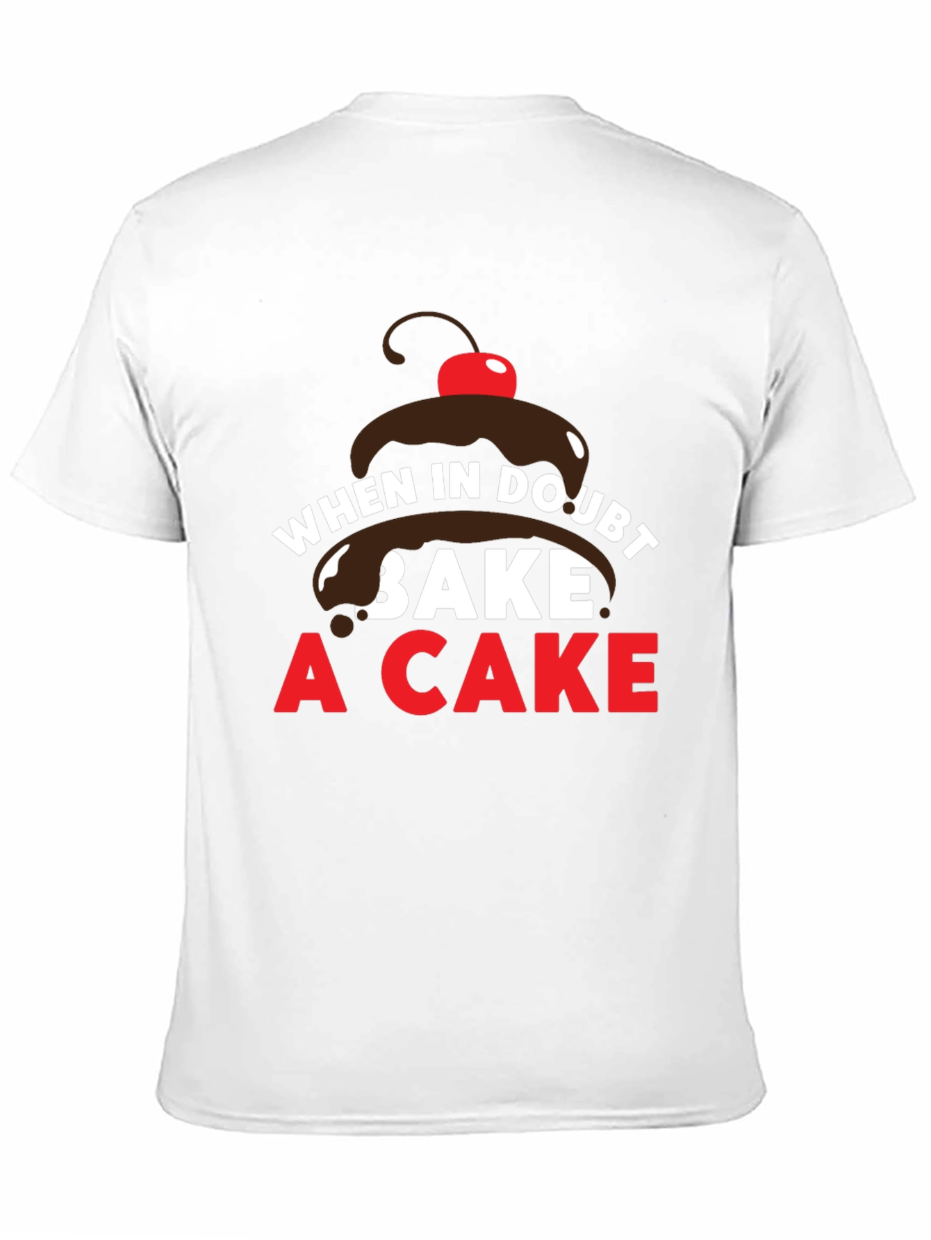 Bake a Cake T-Shirt - Trendy Comfort