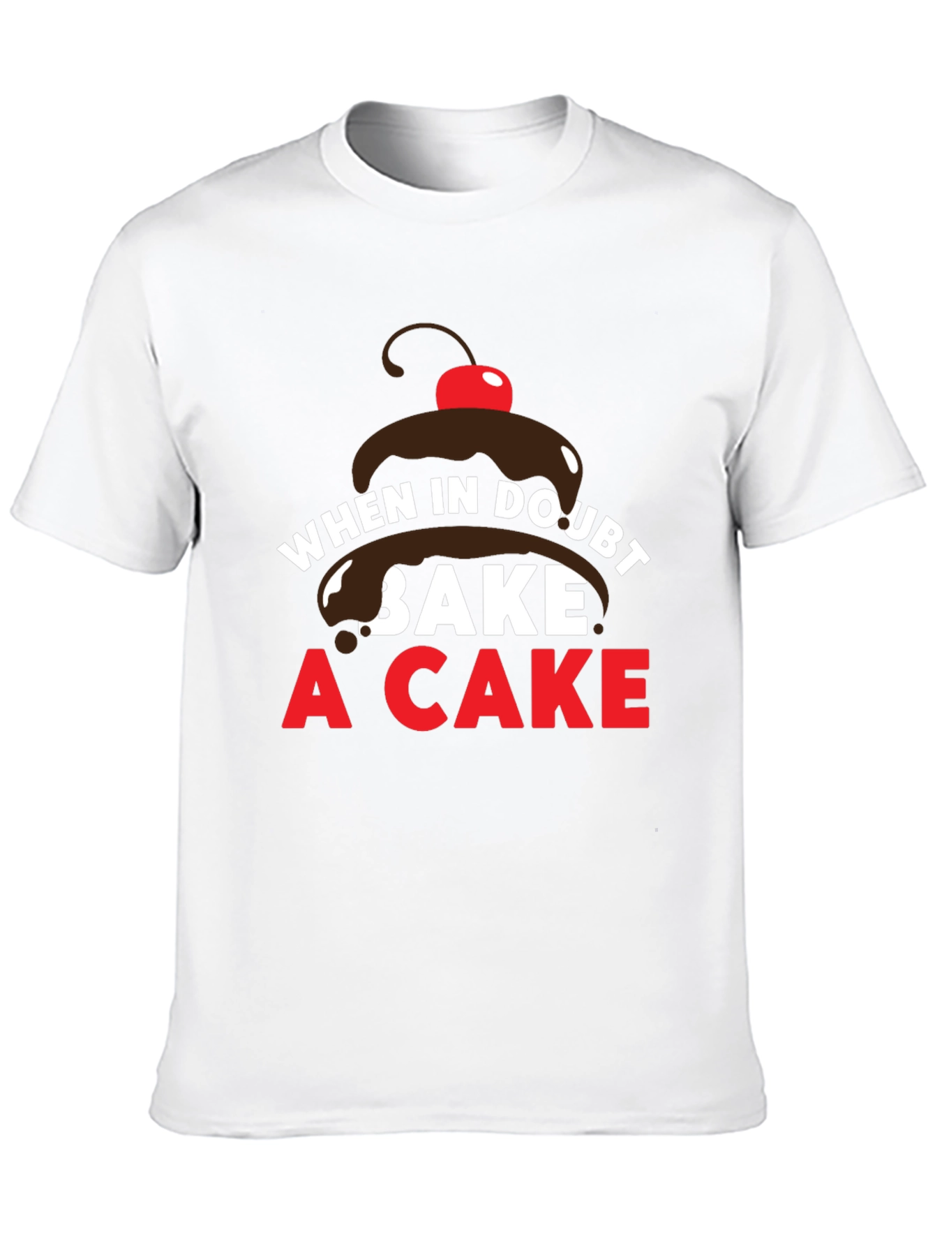 Bake a Cake T-Shirt - Trendy Comfort