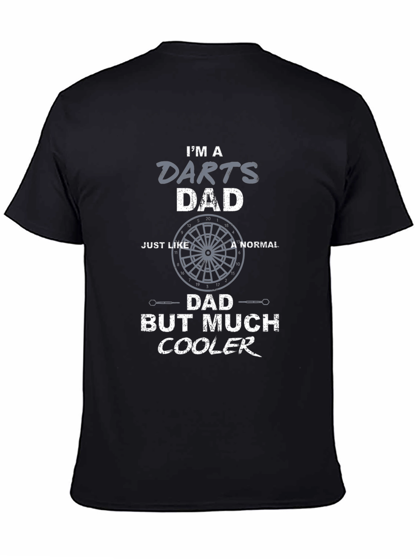 Dart Dad T-Shirt - Cool Fathers Day Gift