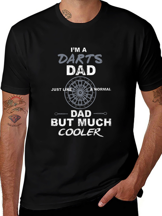 Dart Dad T-Shirt - Cool Fathers Day Gift