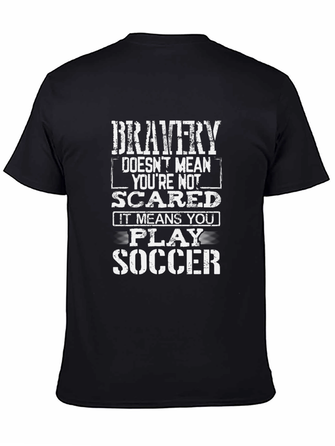 Bravery Soccer Graphic T-Shirt