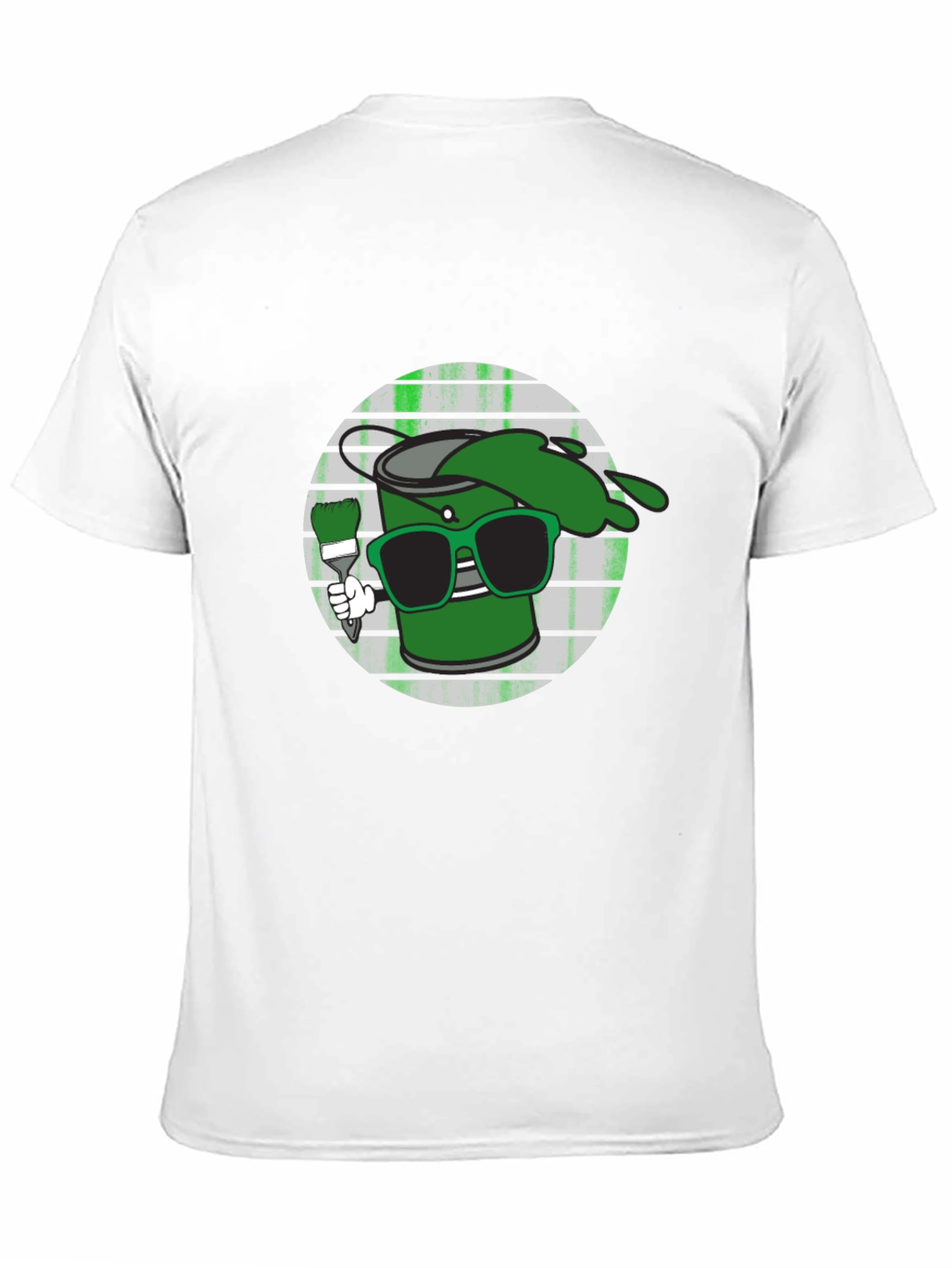 Cool Green Paint T-Shirt