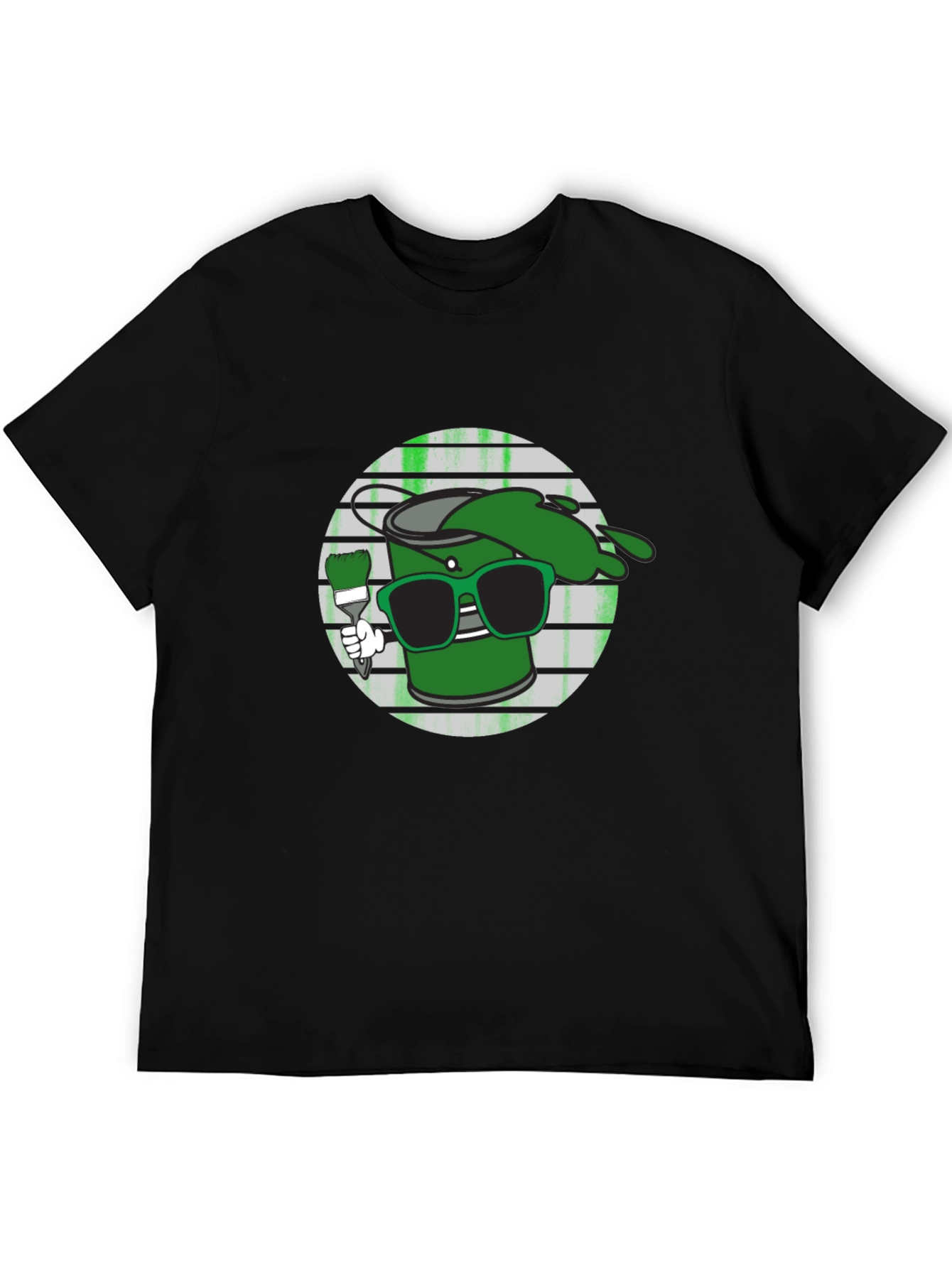 Cool Green Paint T-Shirt