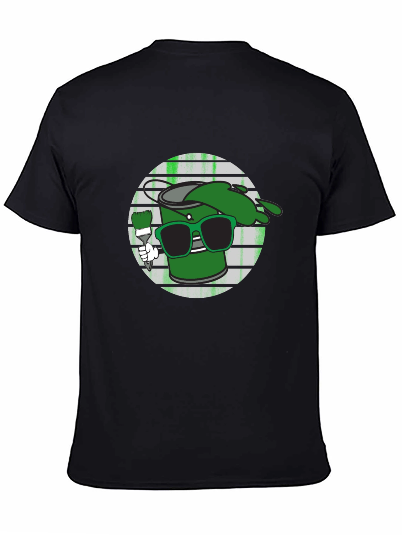 Cool Green Paint T-Shirt