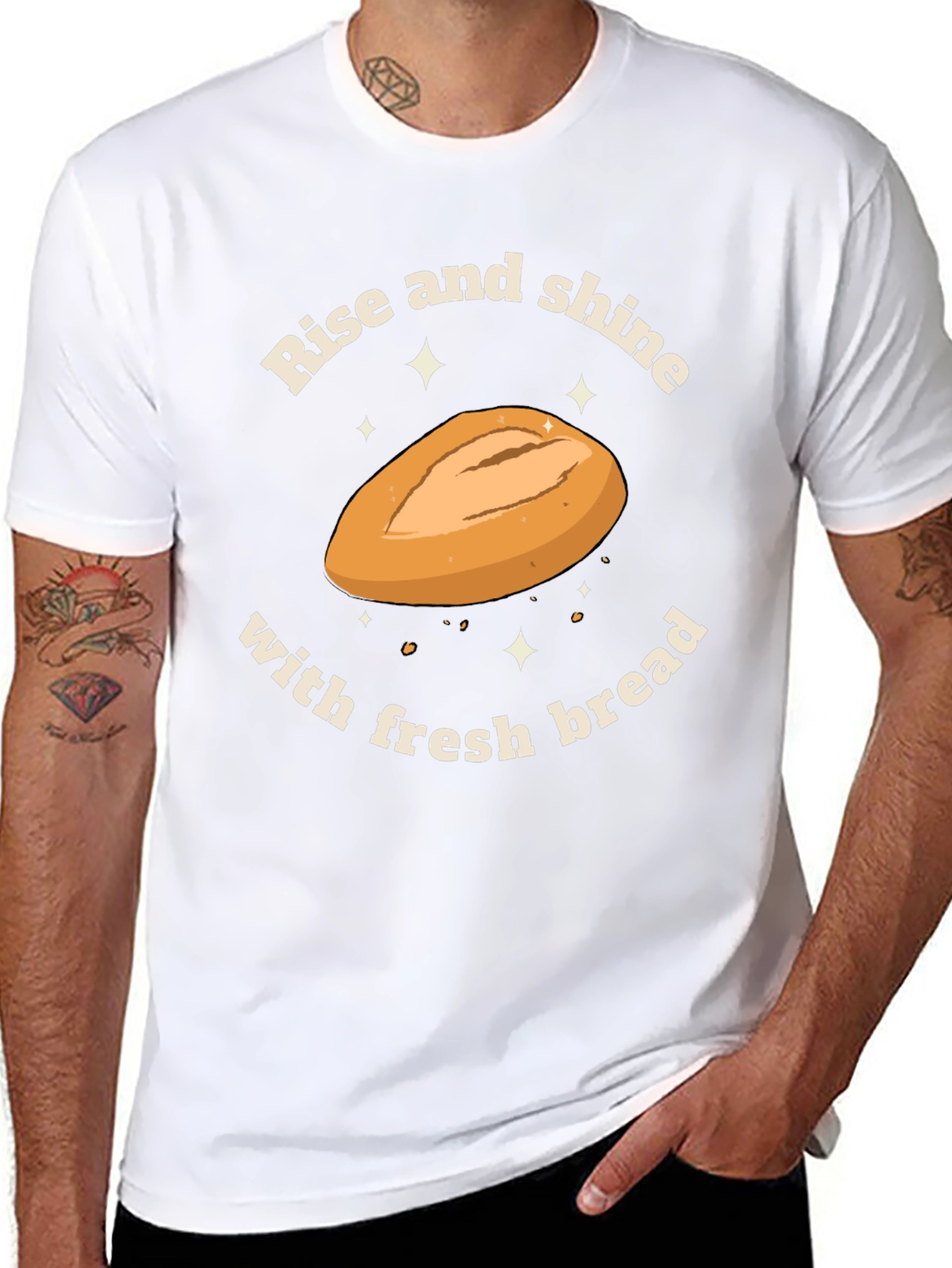 Rise and Shine Bread Graphic Tee