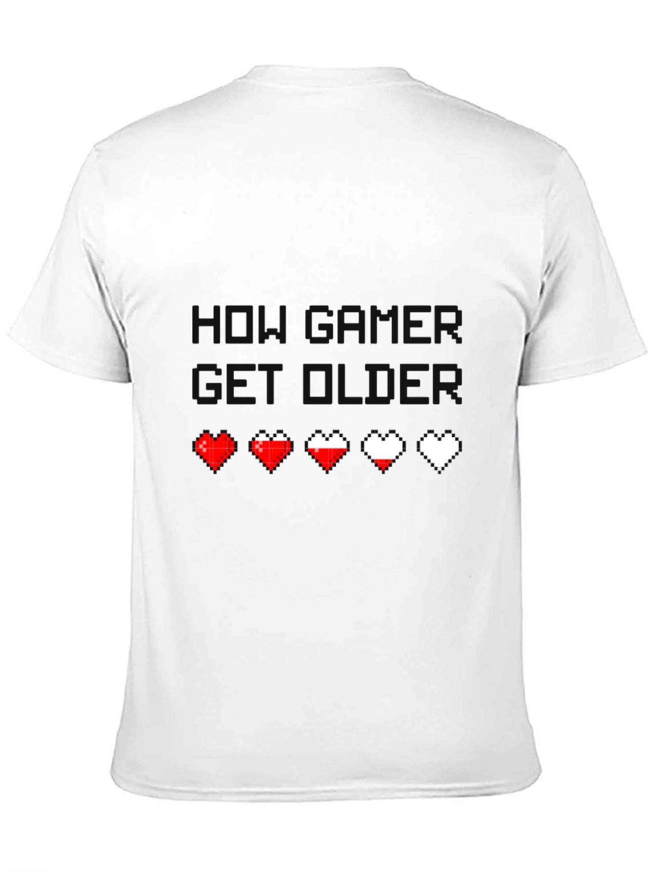 Gamer Life T-Shirt - Pixel Heart Design