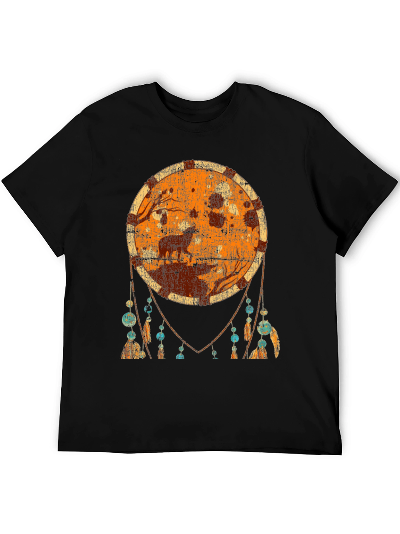 Wolf Dreamcatcher Graphic Tee