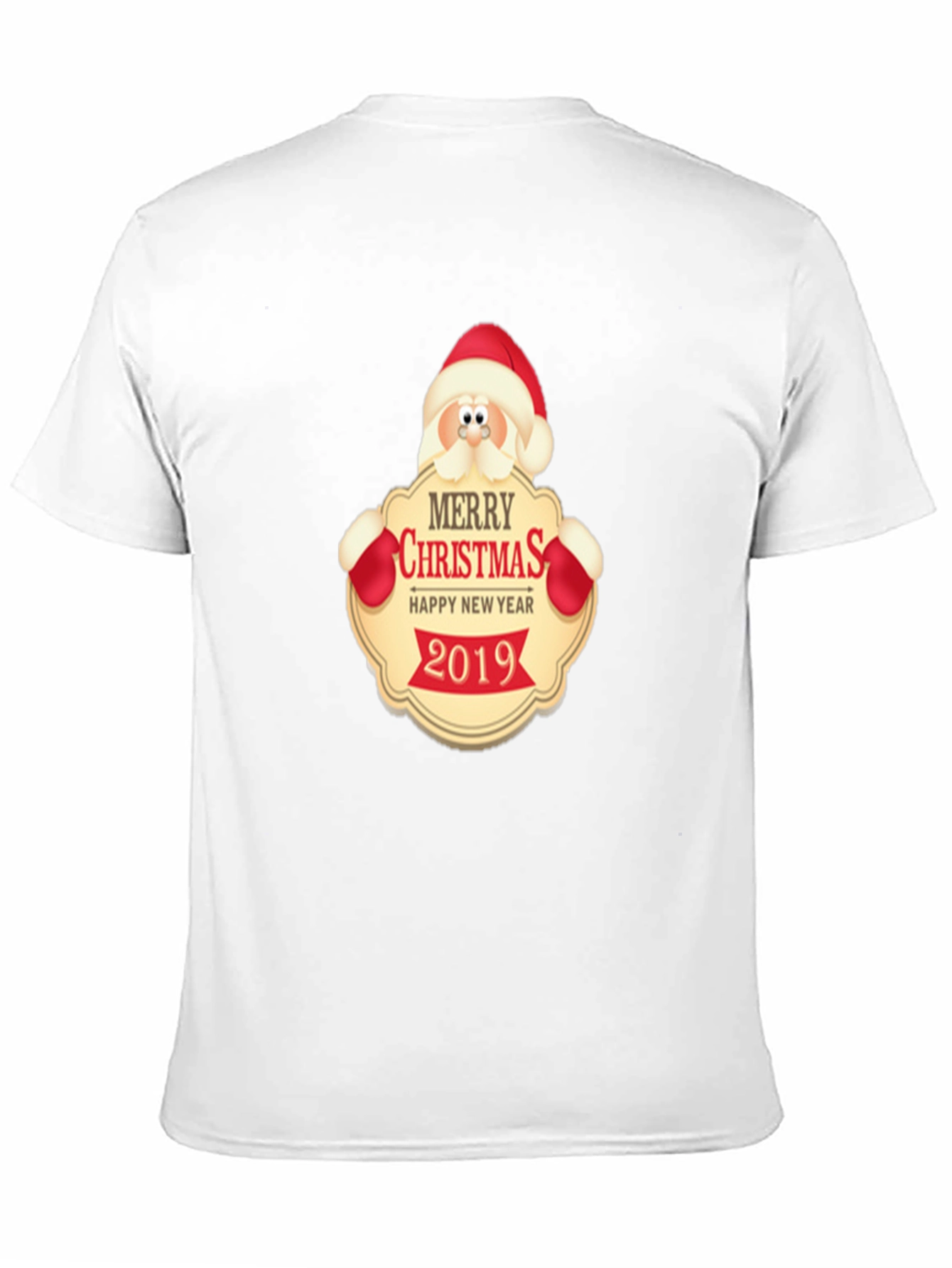 Merry Christmas 2019 Santa Graphic T-Shirt