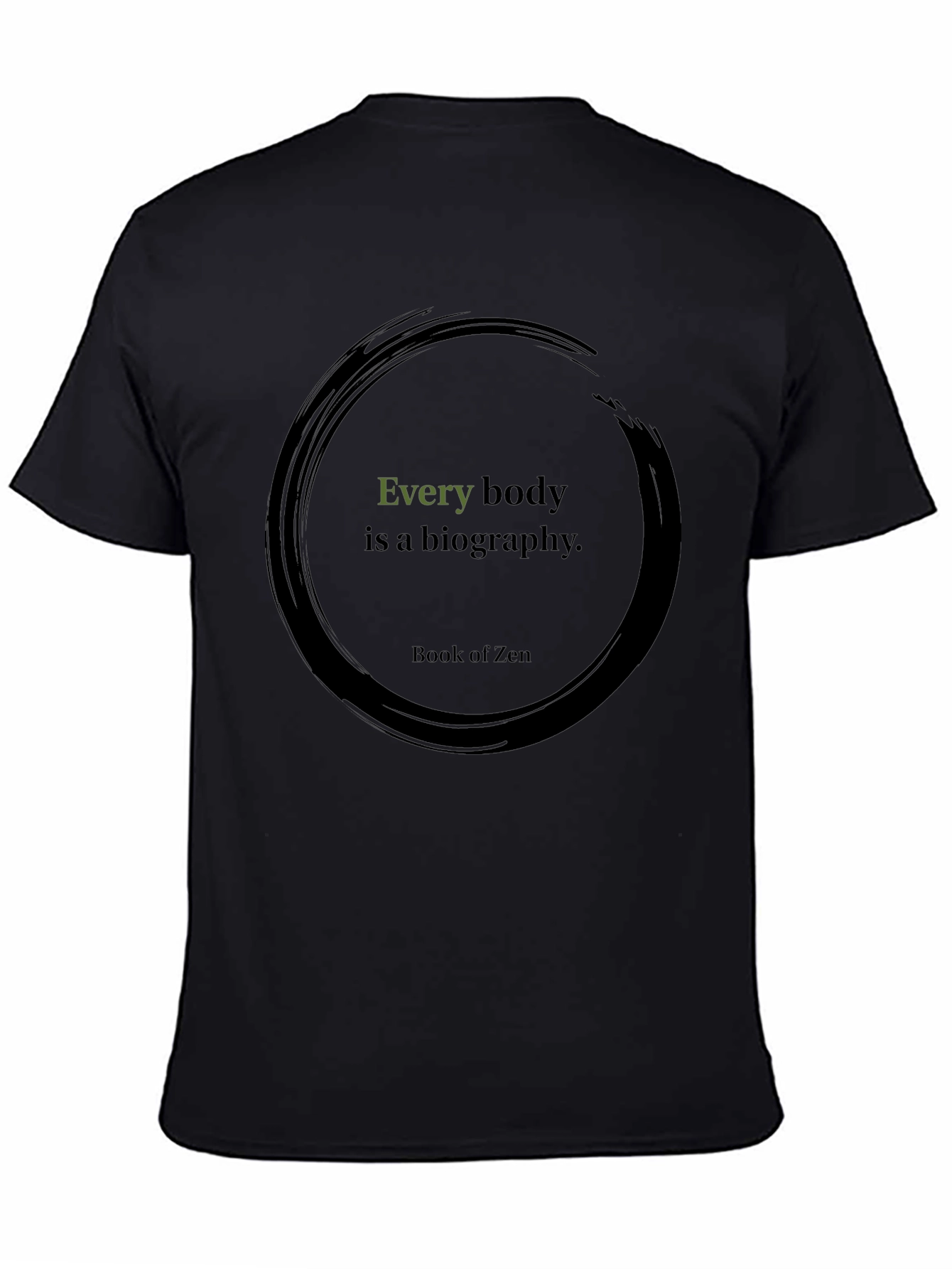 Zen Every Body Black T-Shirt