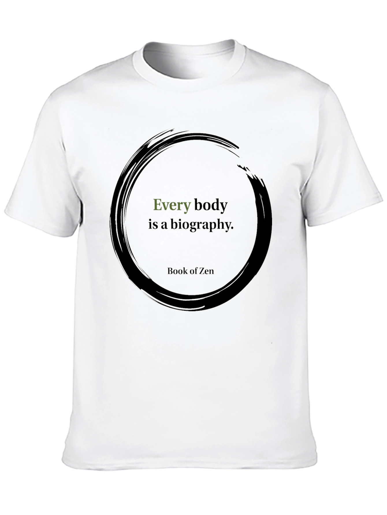 Zen Every Body Black T-Shirt