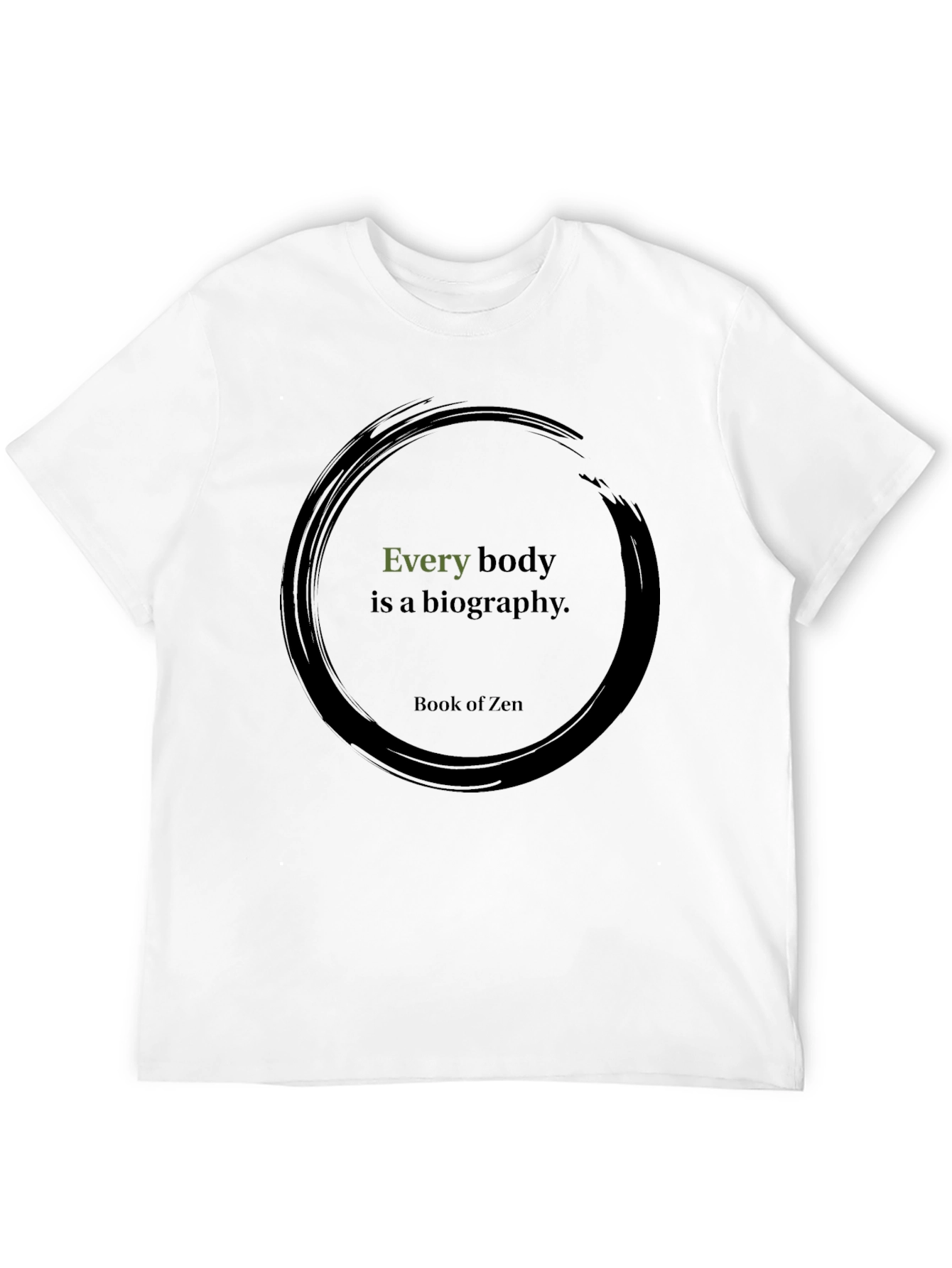 Zen Every Body Black T-Shirt