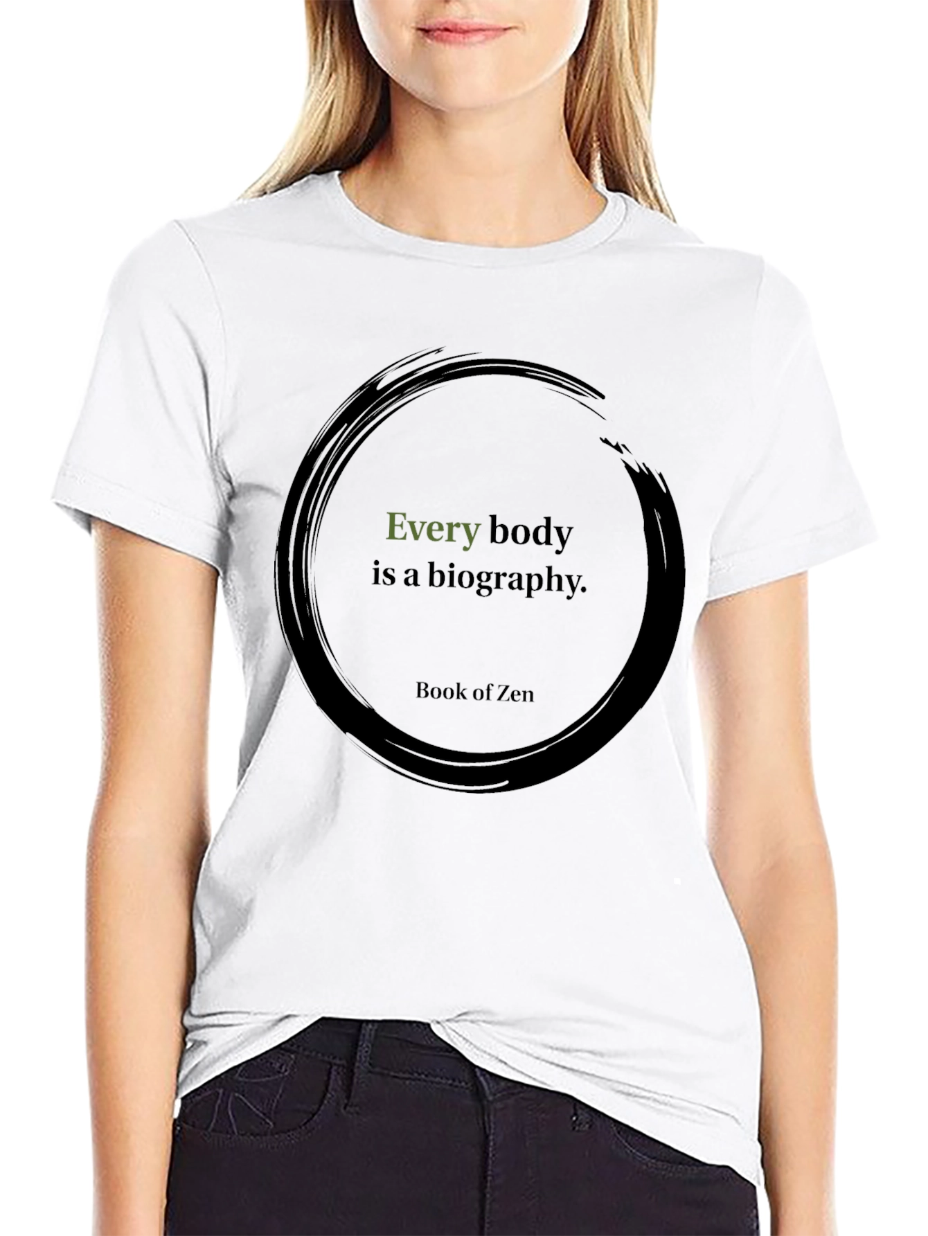 Zen Every Body Black T-Shirt