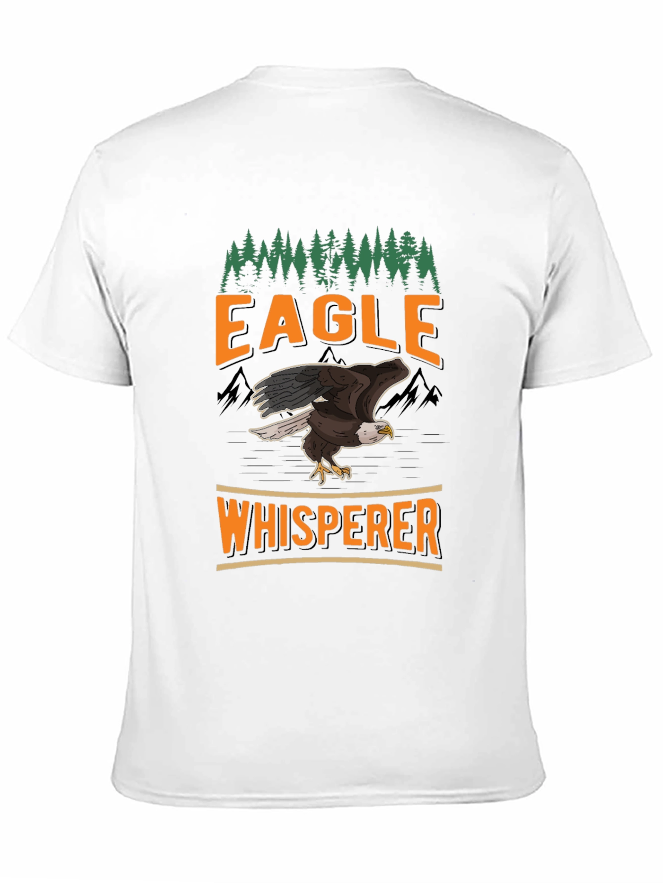 Eagle Whisperer Graphic Tee - Nature Lover T-Shirt