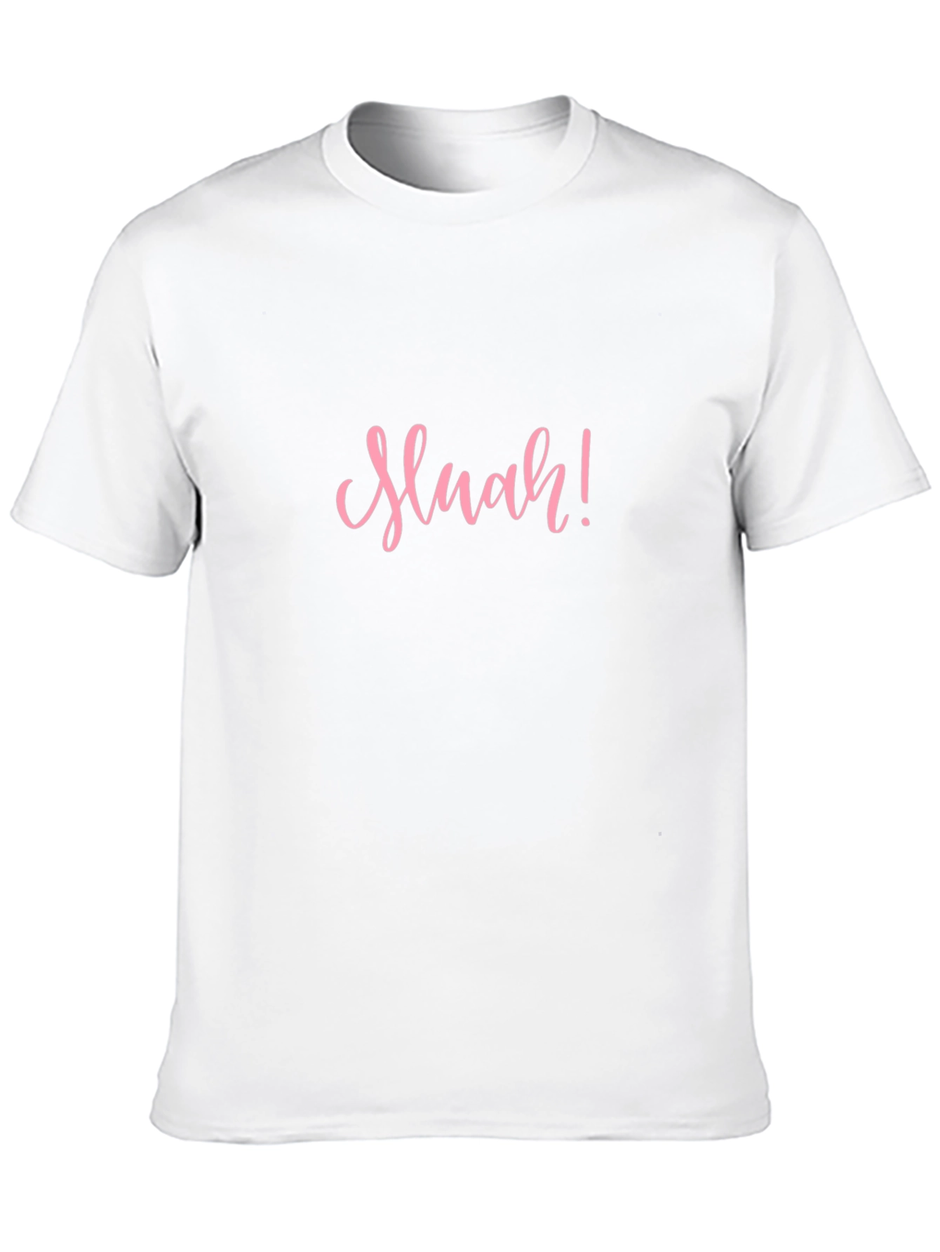 Sluah! Black Crew Neck Short Sleeve T-Shirt